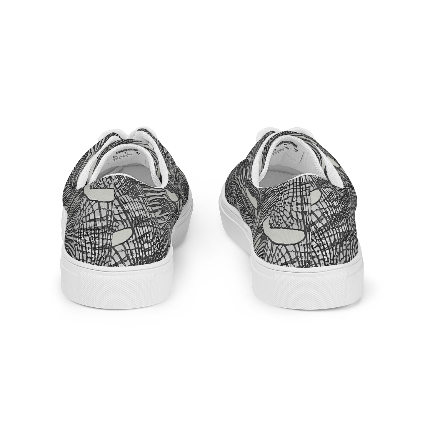 Men's Lace-Up Canvas Shoes - Sable Currents