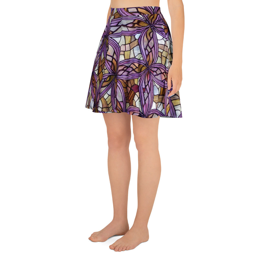 Skater Skirt - Stained Glass Whirl