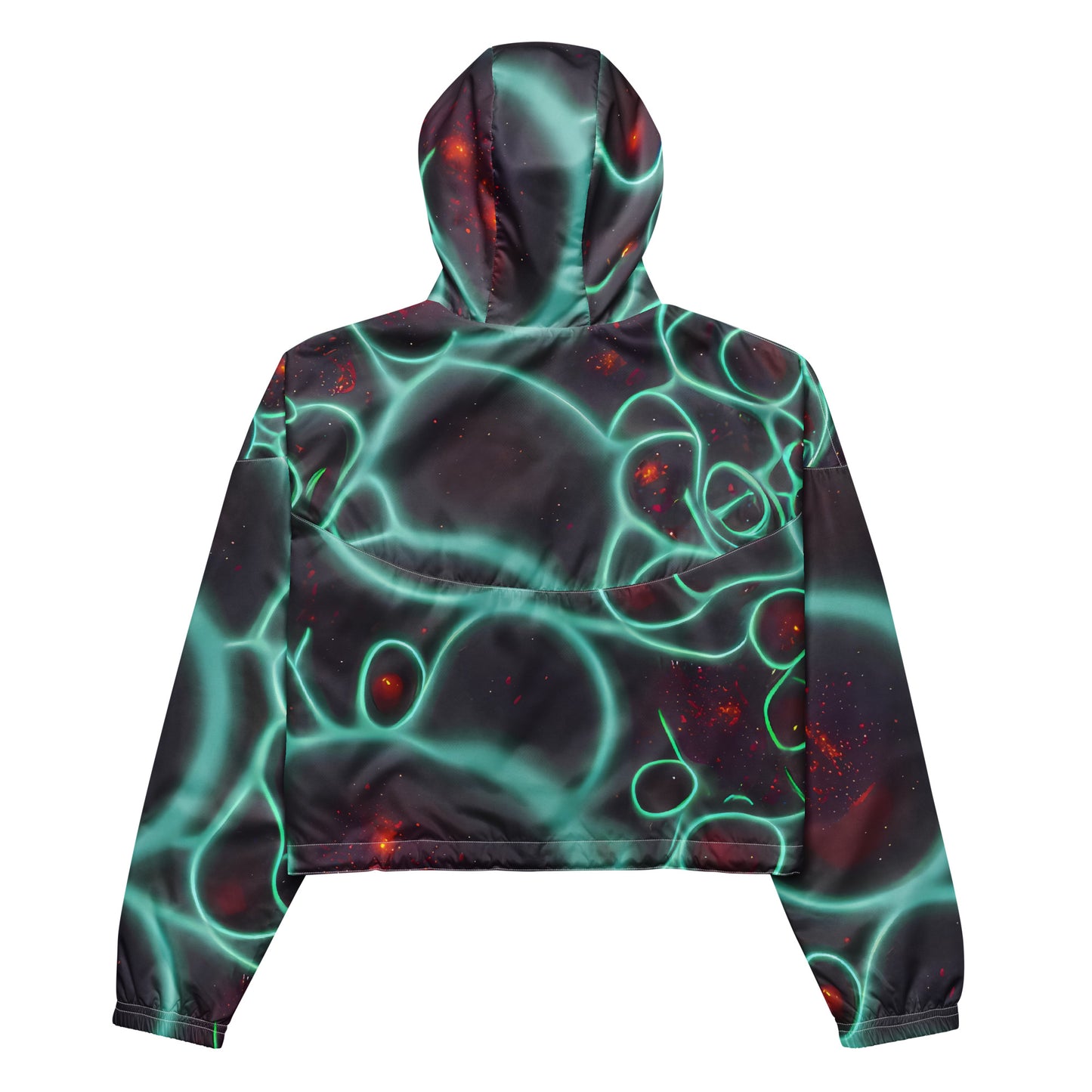 Women's Cropped Windbreaker - Kerstens Circuit