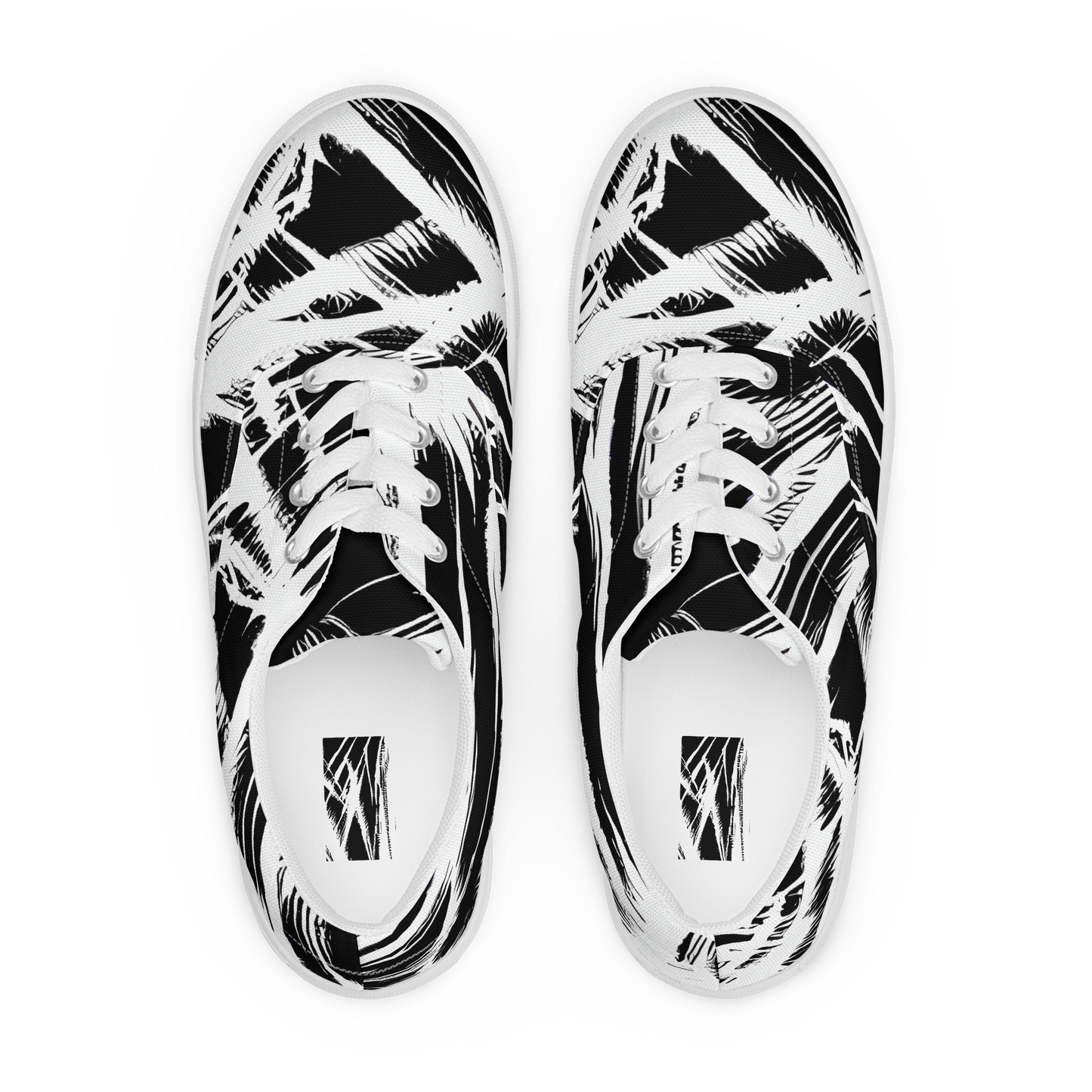 Women's Lace-Up Canvas Shoes - Silent Thunder