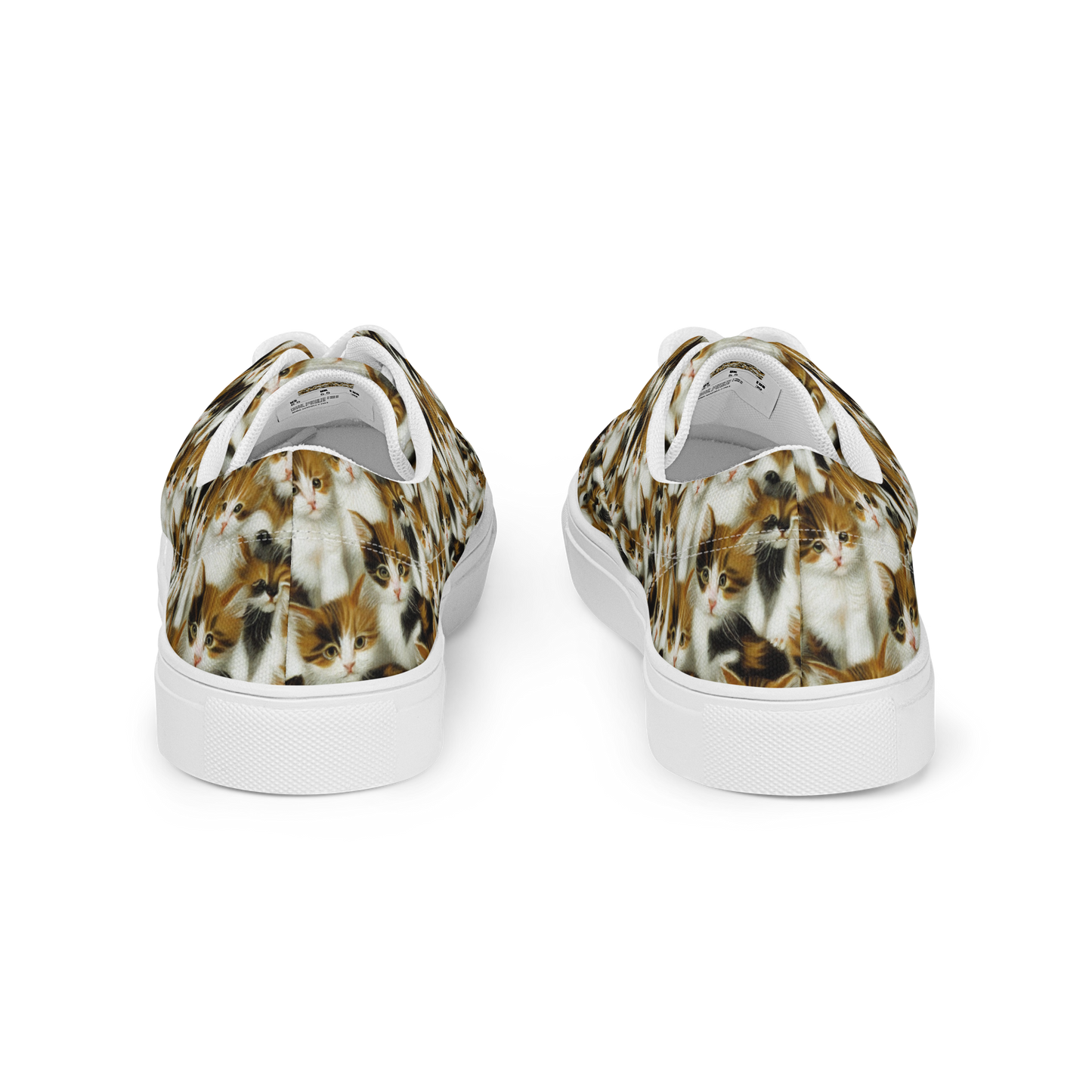 Men's Lace-Up Canvas Shoes - Cuddle Chaos