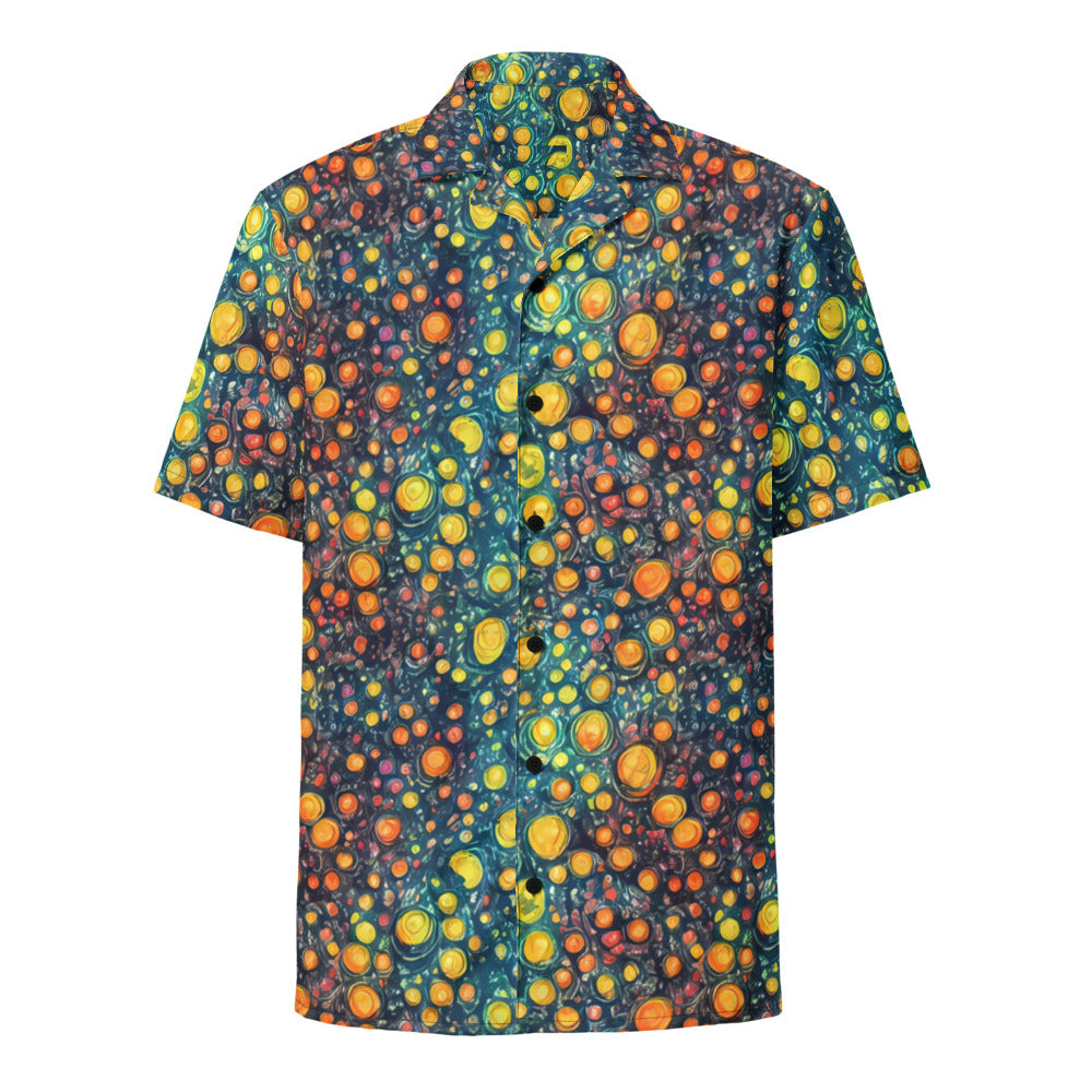 Button Shirt - Starry Orbits