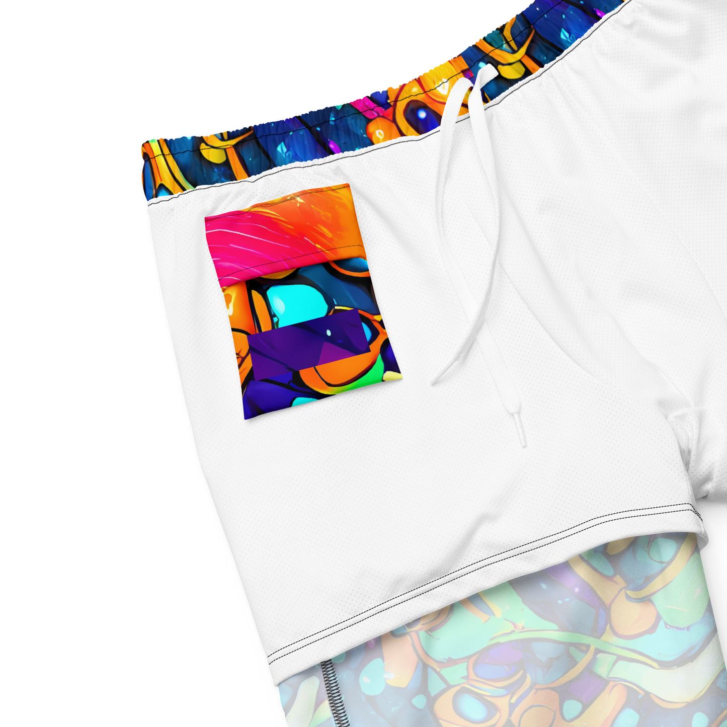 Swim Trunks - Iridescent Nebula