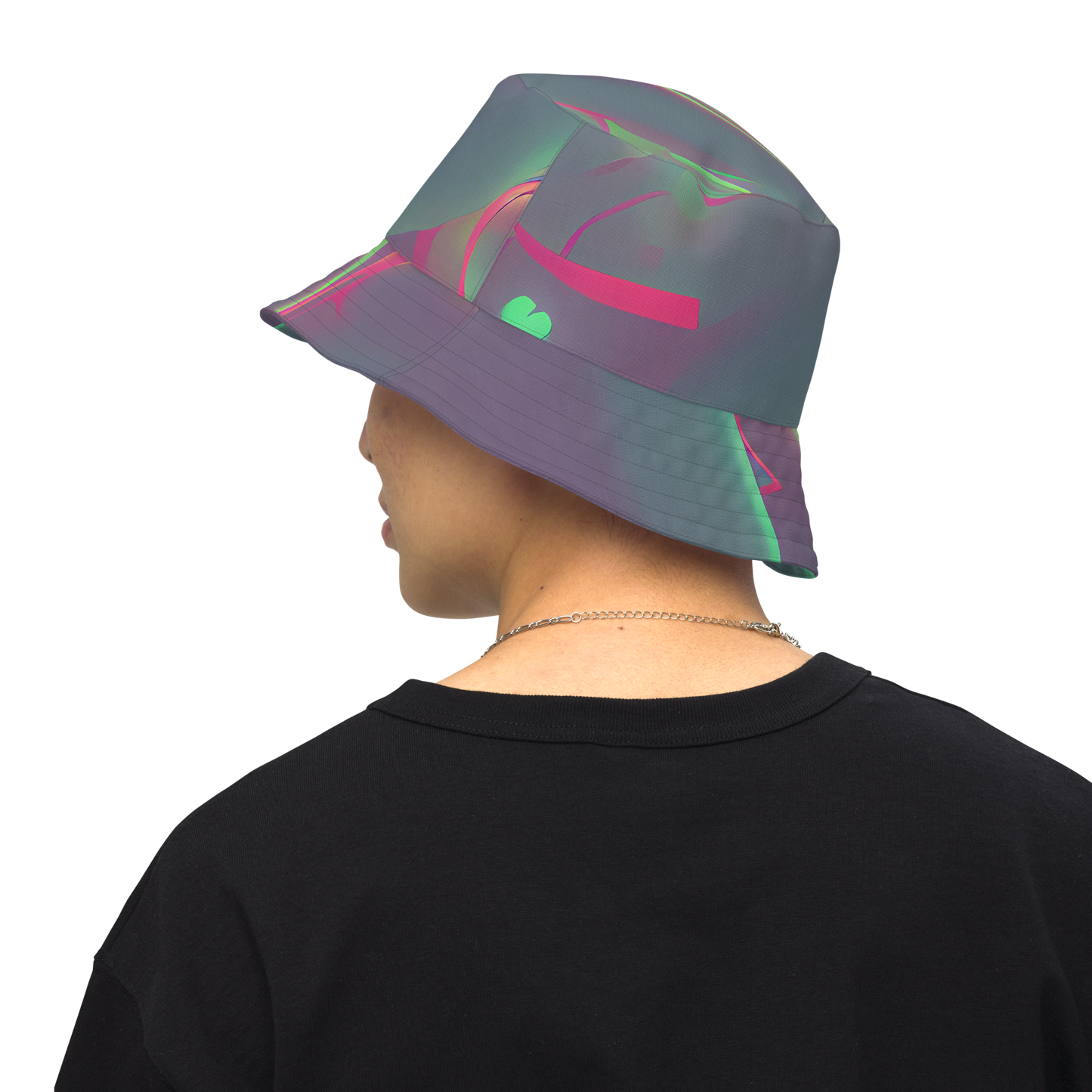 Reversible Bucket Hat - Neon Whisper