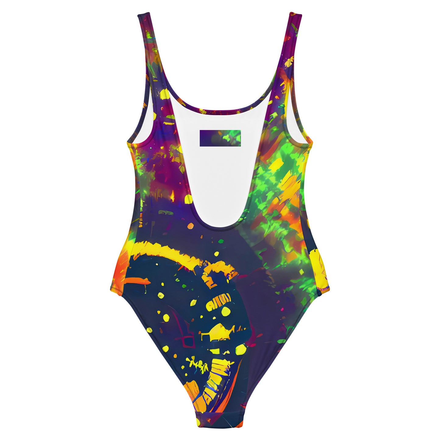 One-Piece Swimsuit - Hypercolor Oasis