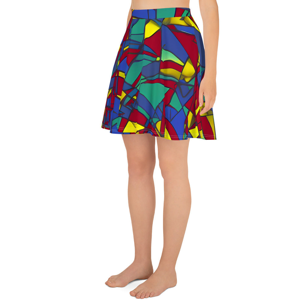 Skater Skirt - Vibrant Vexation