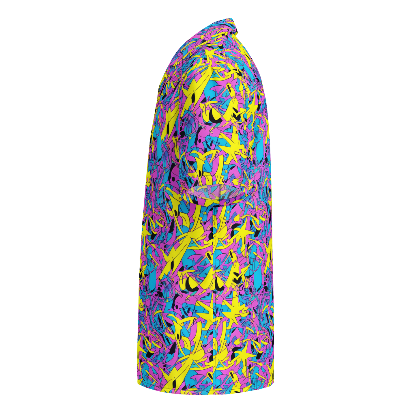 Button Shirt - Neon Jive