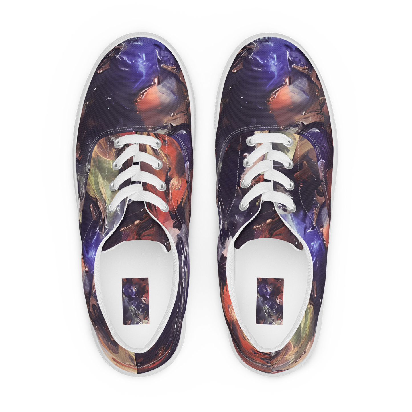 Women's Lace-Up Canvas Shoes - Twisted Terra