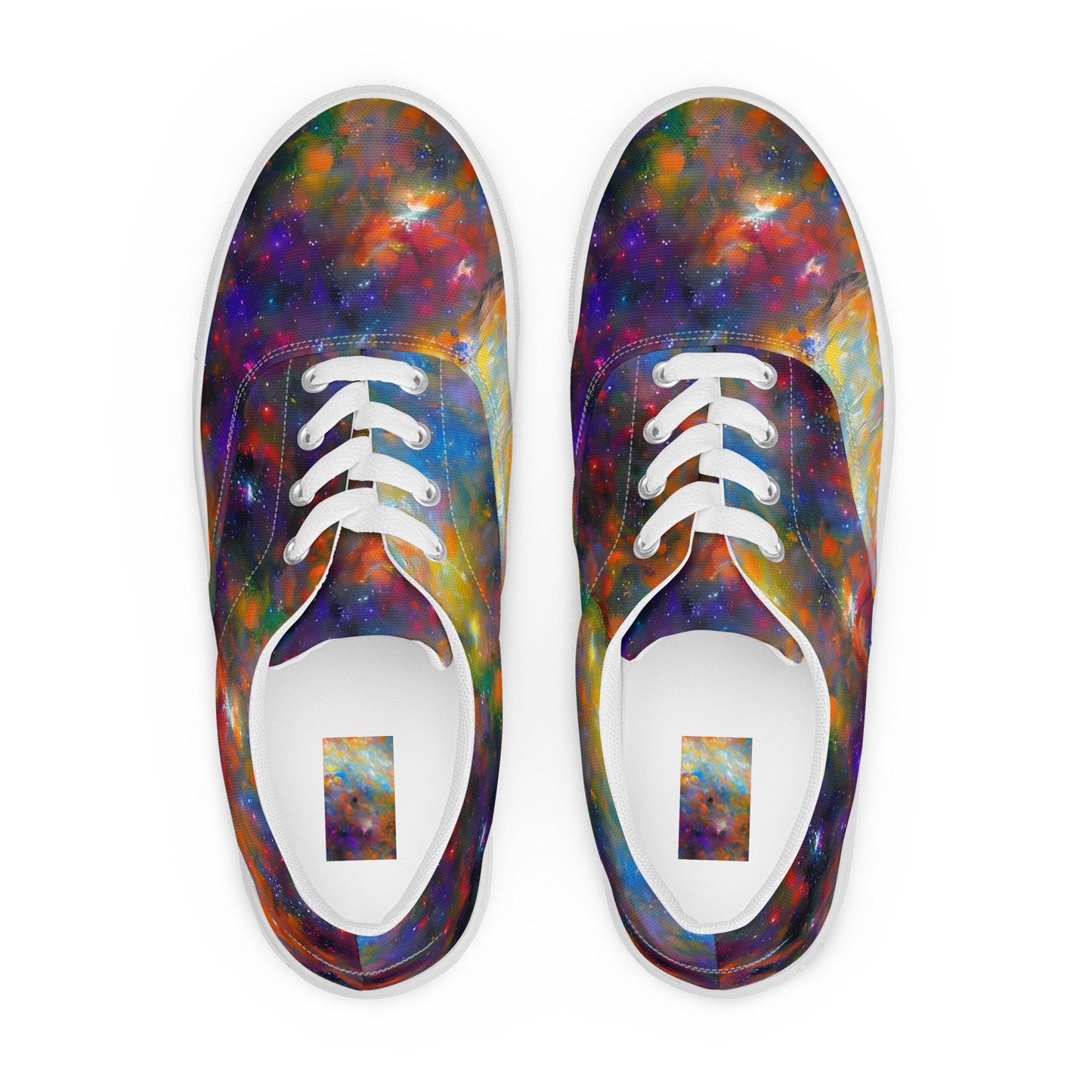 Women's Lace-Up Canvas Shoes - Ephemeral Fantasy