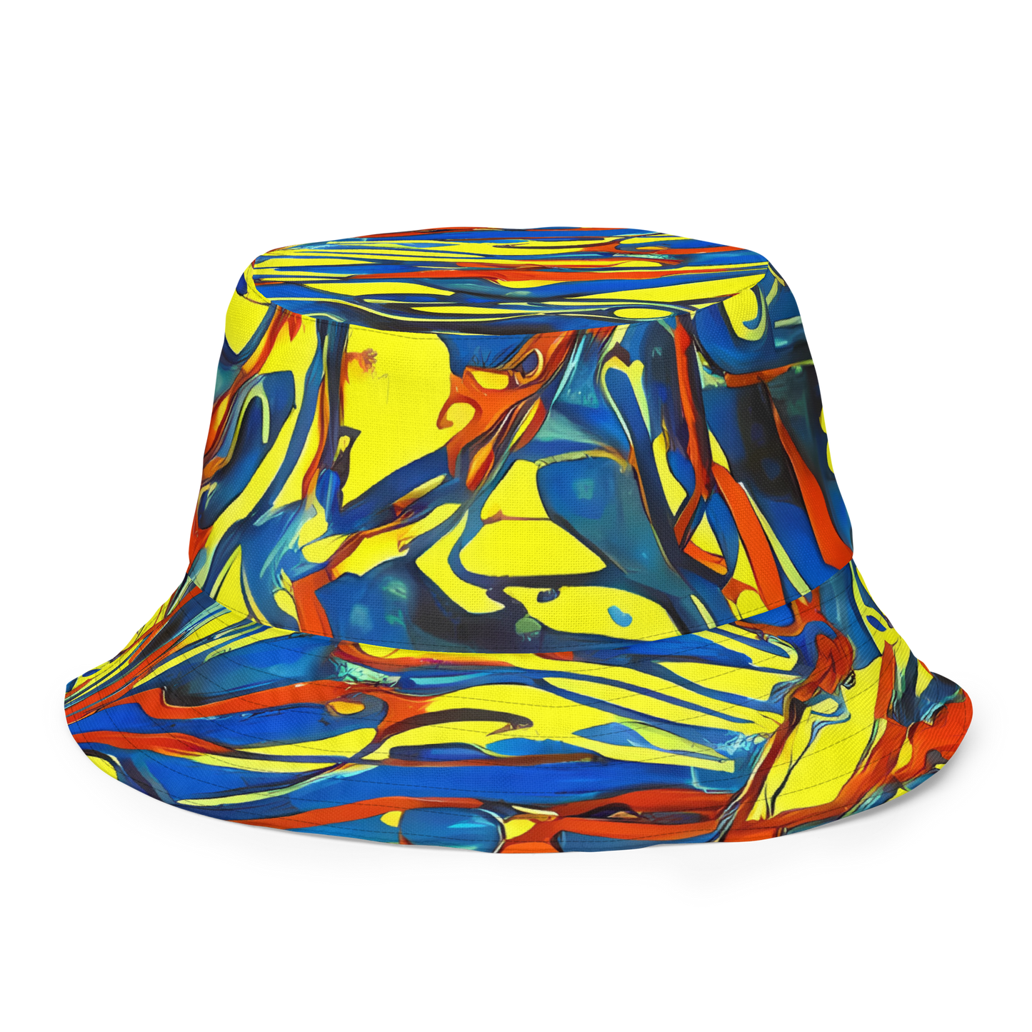 Reversible Bucket Hat - Cyberflow Circuit