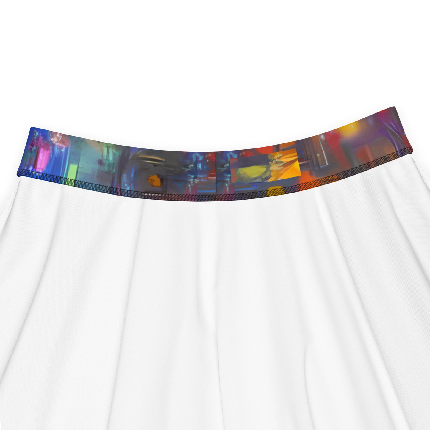 Skater Skirt - Abstract Conflux