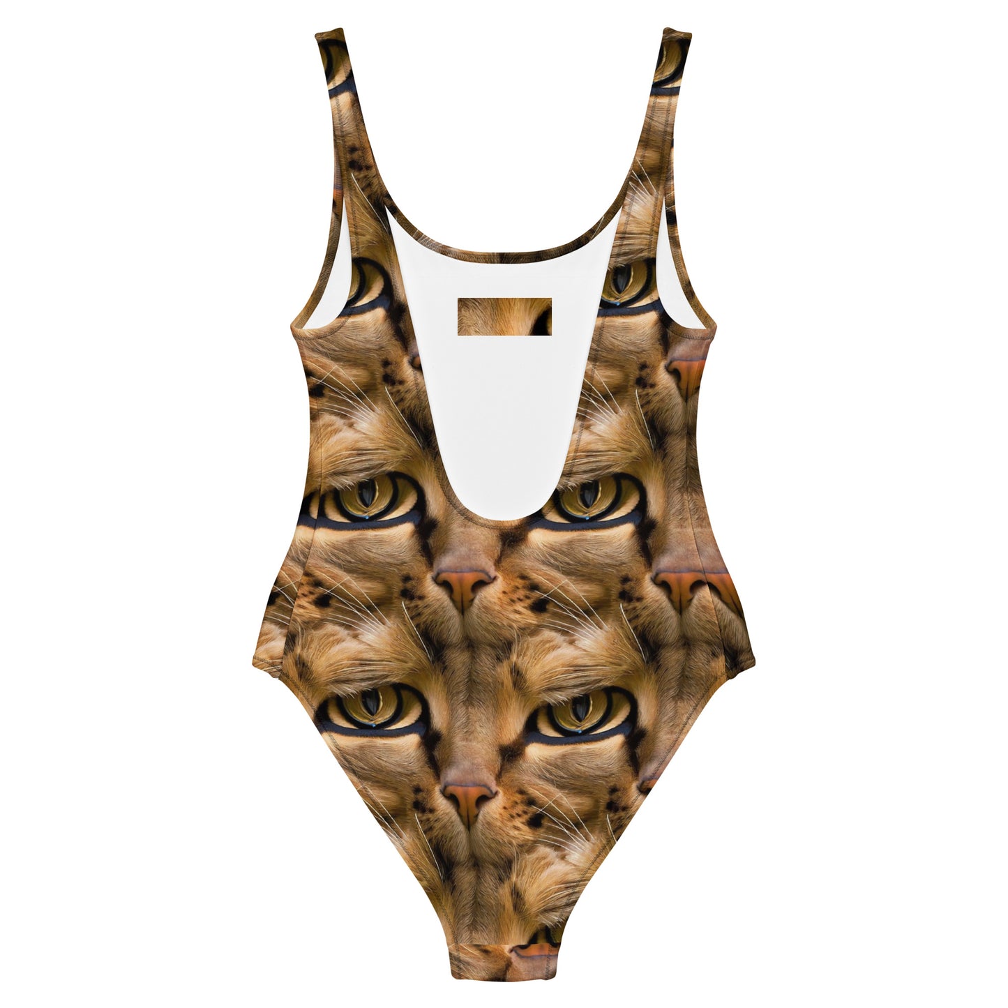 One-Piece Swimsuit - Feline Whisper