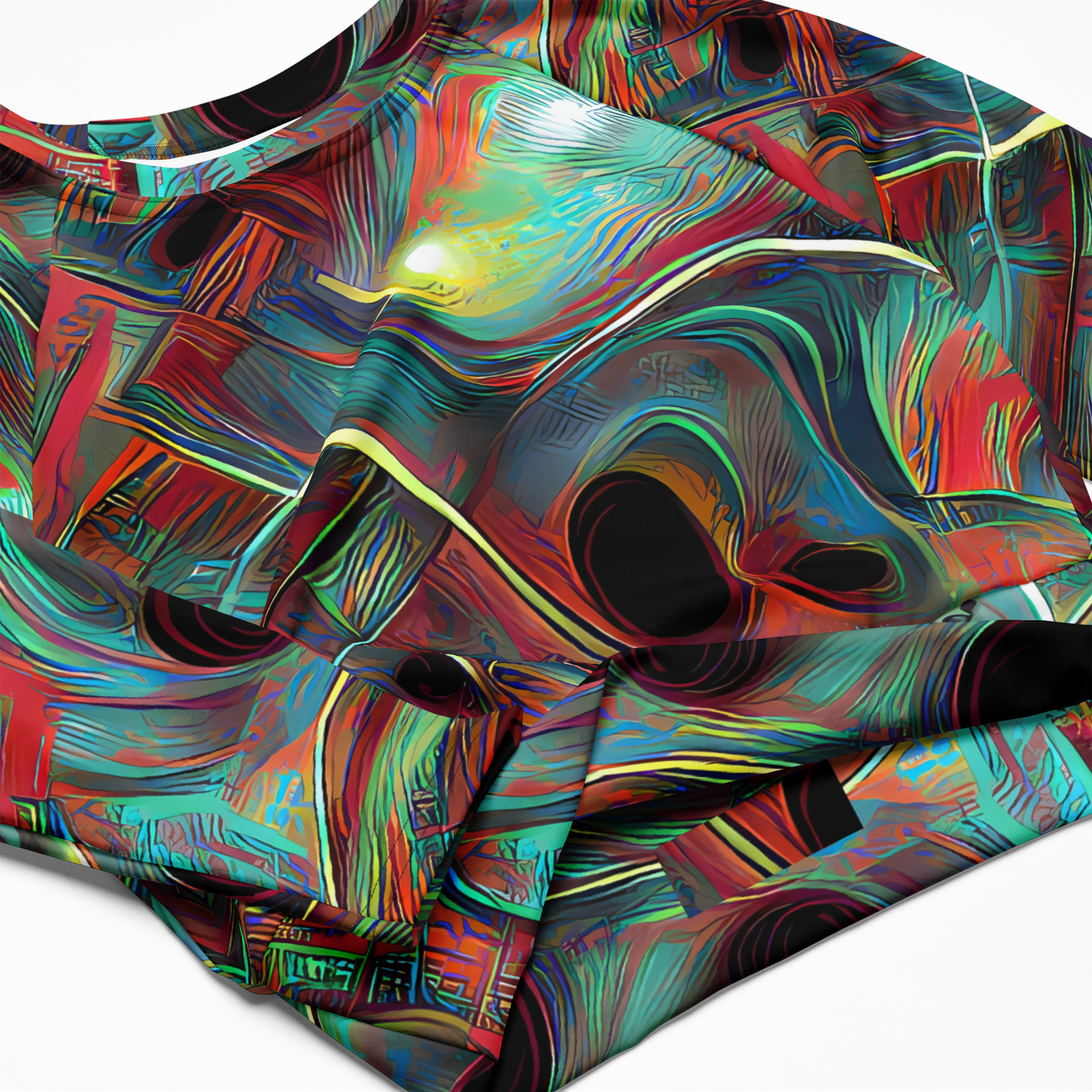 Long Sleeve Crop Top - Dreamwave