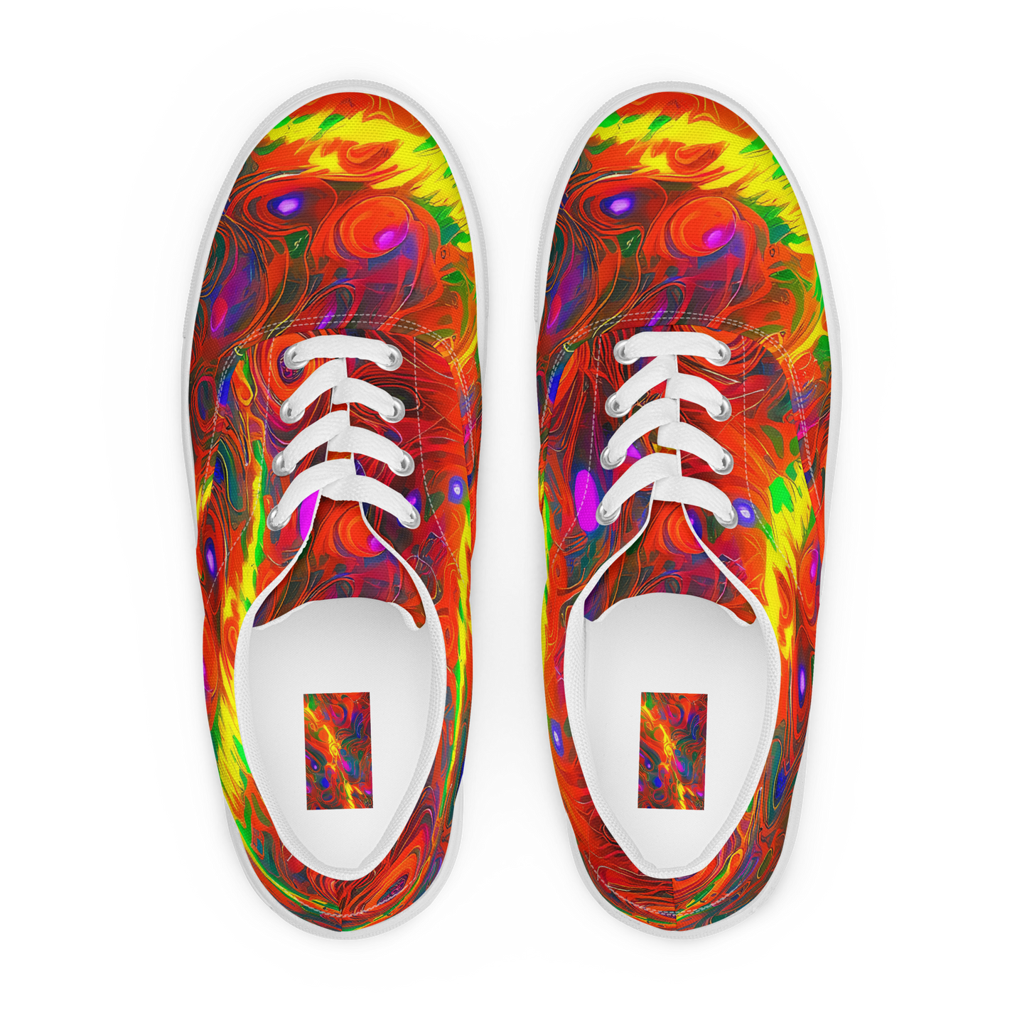 Women's Lace-Up Canvas Shoes - Blampied Blaze