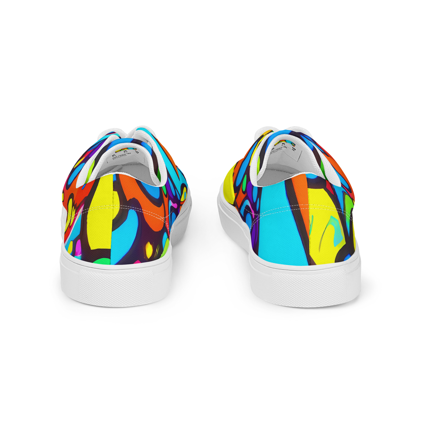 Men's Lace-Up Canvas Shoes - Chromadoodle Junction