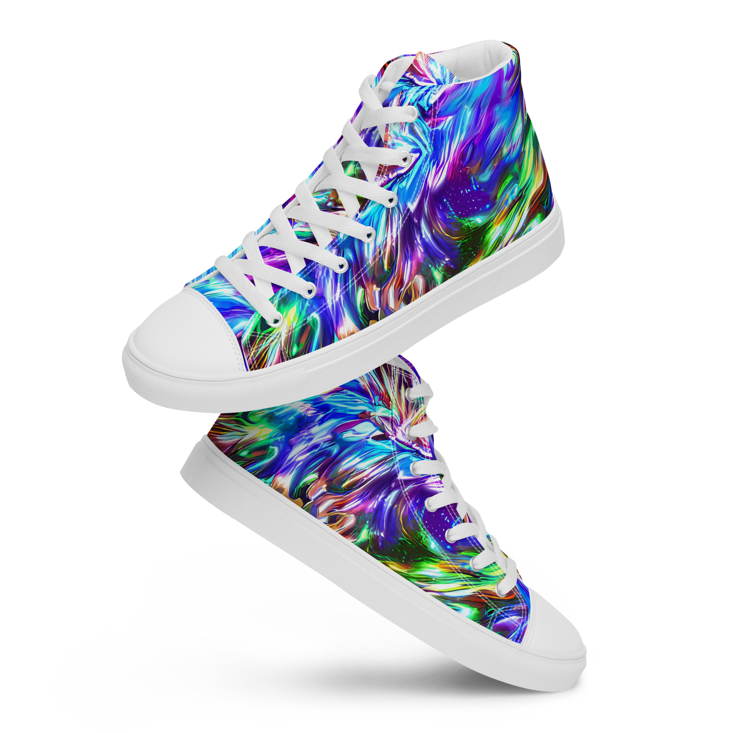 Women's High Top Canvas Shoes - Faini Whirlwind