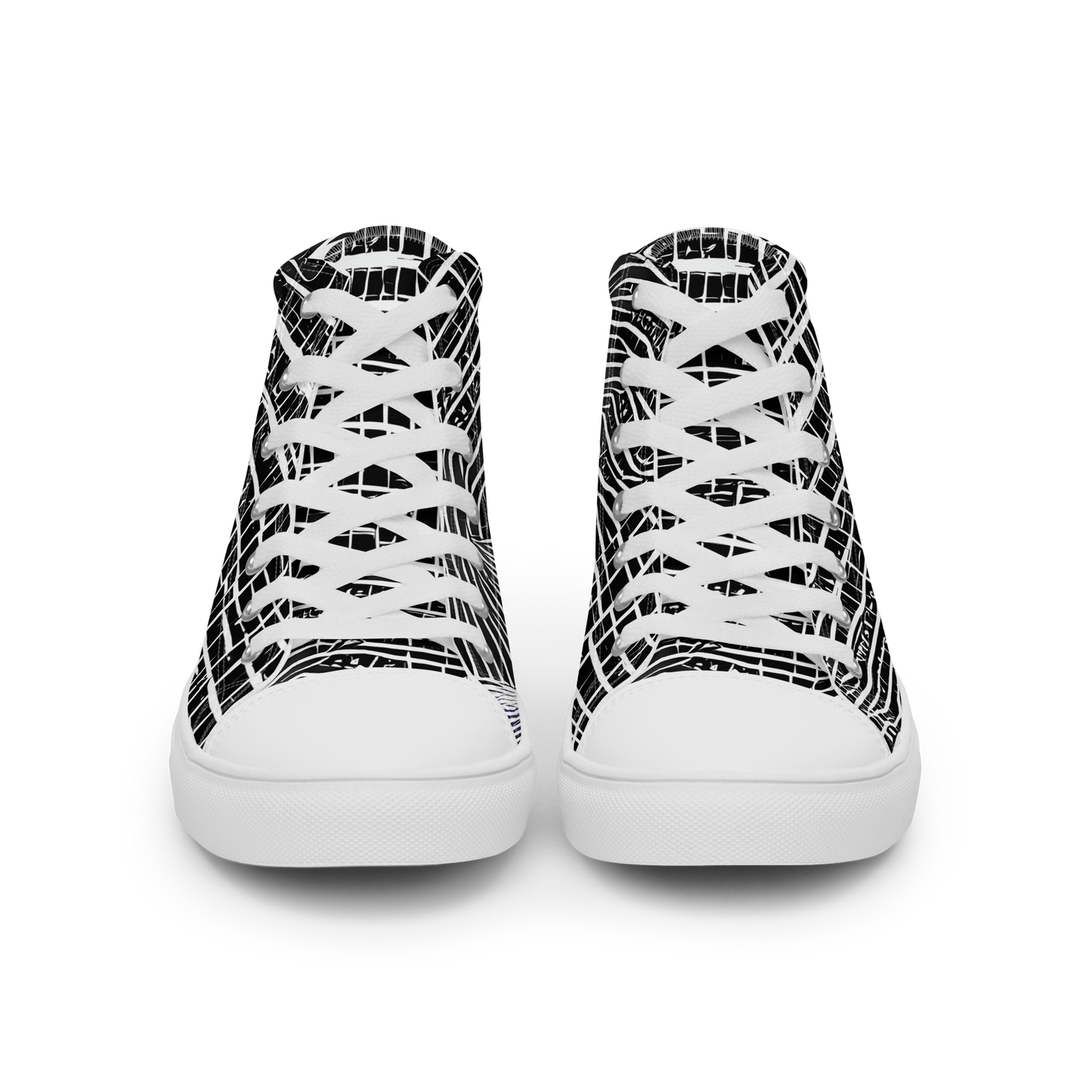Women's High Top Canvas Shoes - Urban Pulse