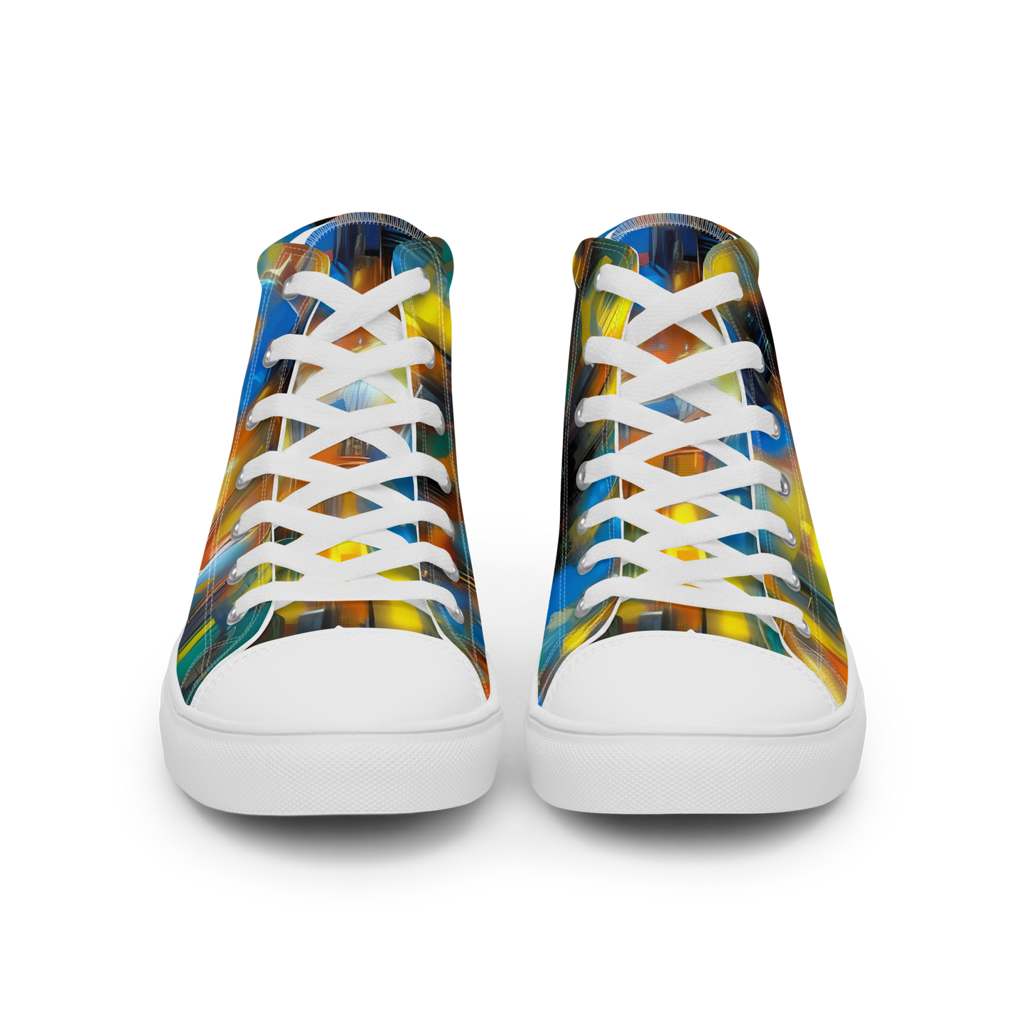 Men's High Top Canvas Shoes - Wallis Warp