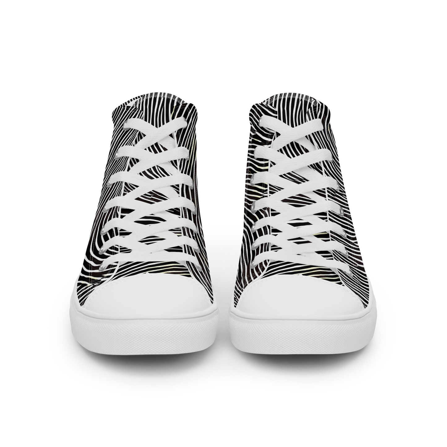Women's High Top Canvas Shoes - Silent Currents