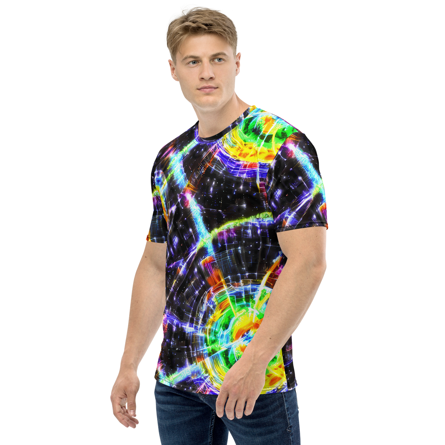 Men's Crew Neck T-Shirt - Hirschl's Vortex