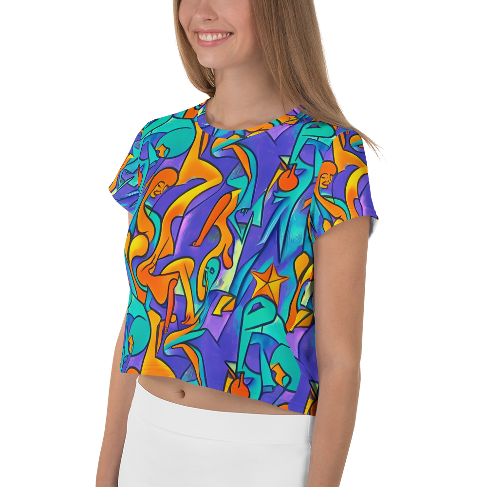 Women's Crop Tee - Surreal Movements