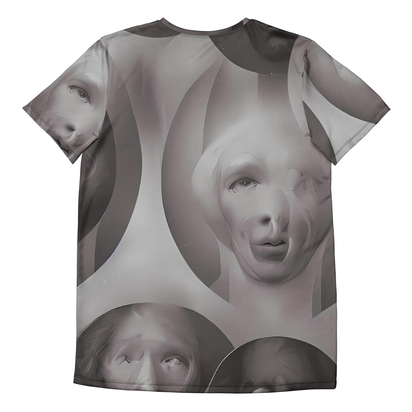 Men's Athletic T-Shirt - Phantom Facescape