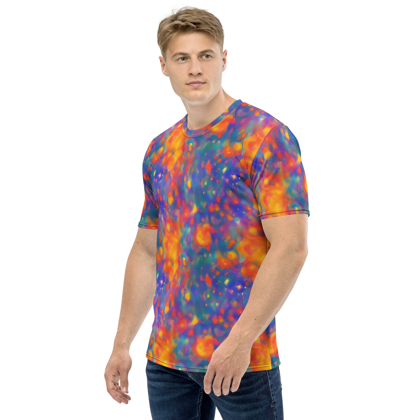Men's Crew Neck T-Shirt - Nolde Nebula