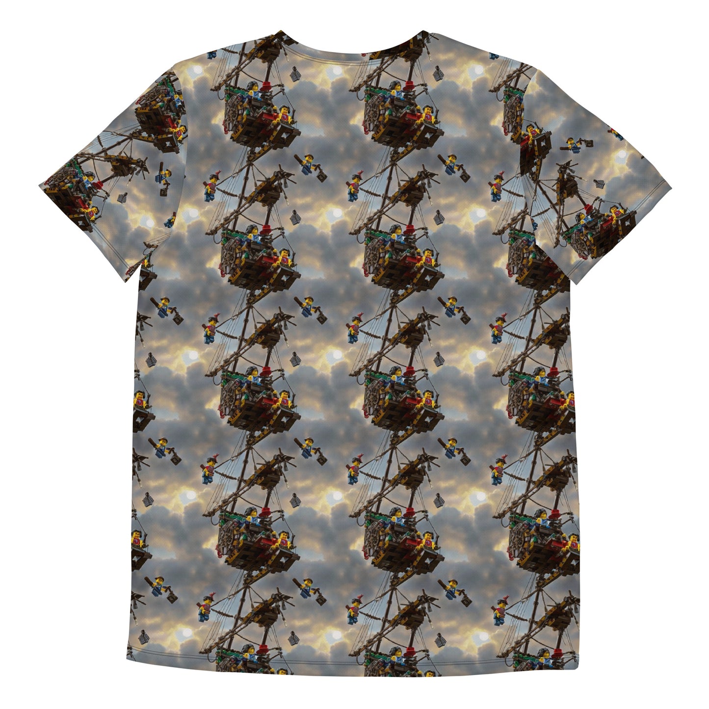 Men's Athletic T-Shirt - Skyward Adventure