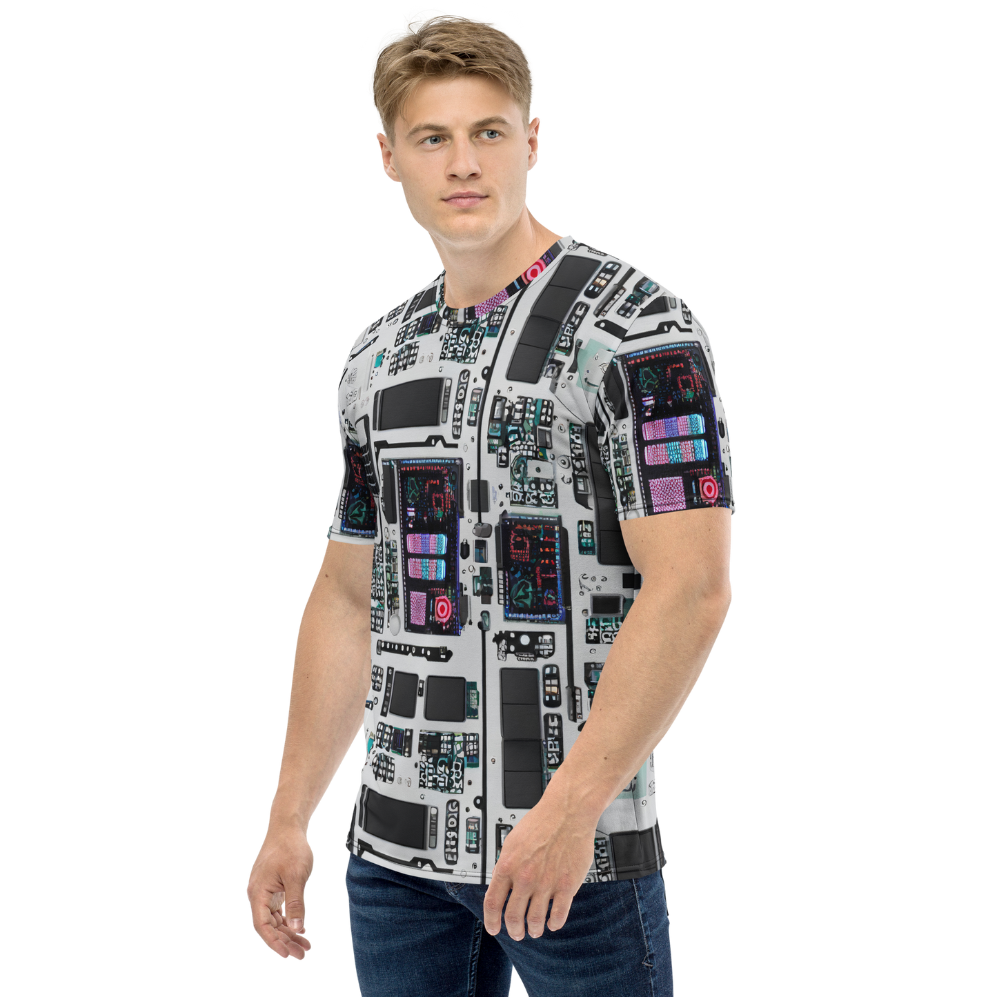 Men's Crew Neck T-Shirt - Wired Wonders