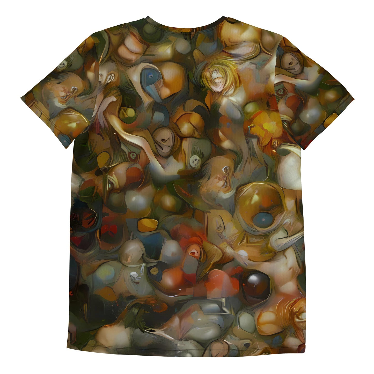 Men's Athletic T-Shirt - Cryptic Canvas