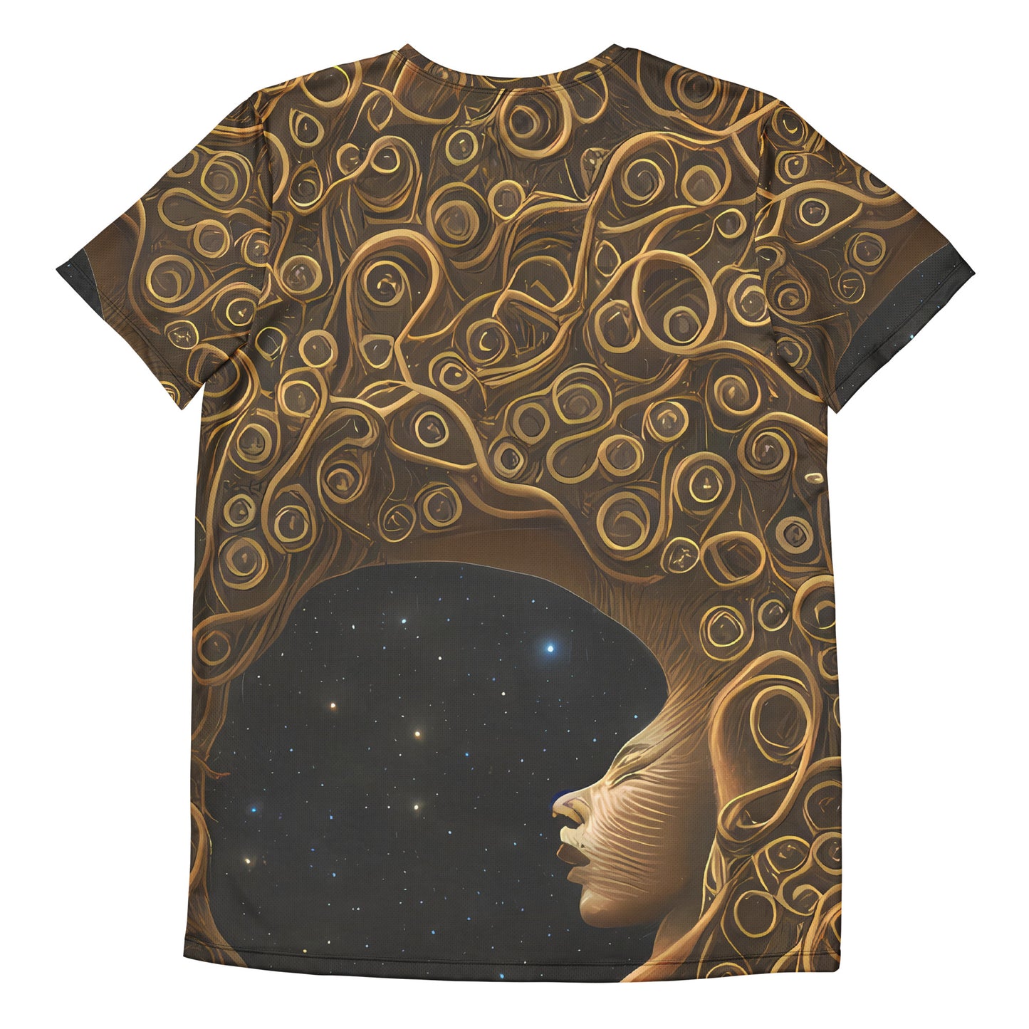 Men's Athletic T-Shirt - Ethereal Coils