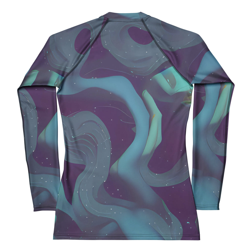 Women's Rash Guard - Ethereal Dreamscape