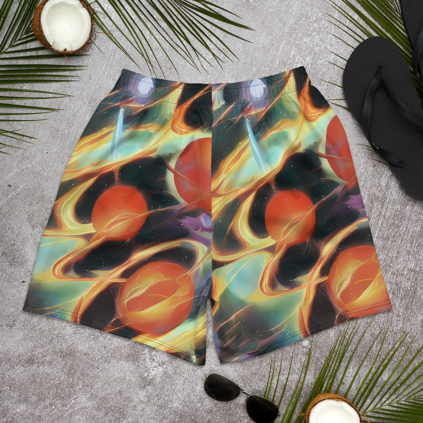 Men's Athletic Shorts - Fabritius Fantasy