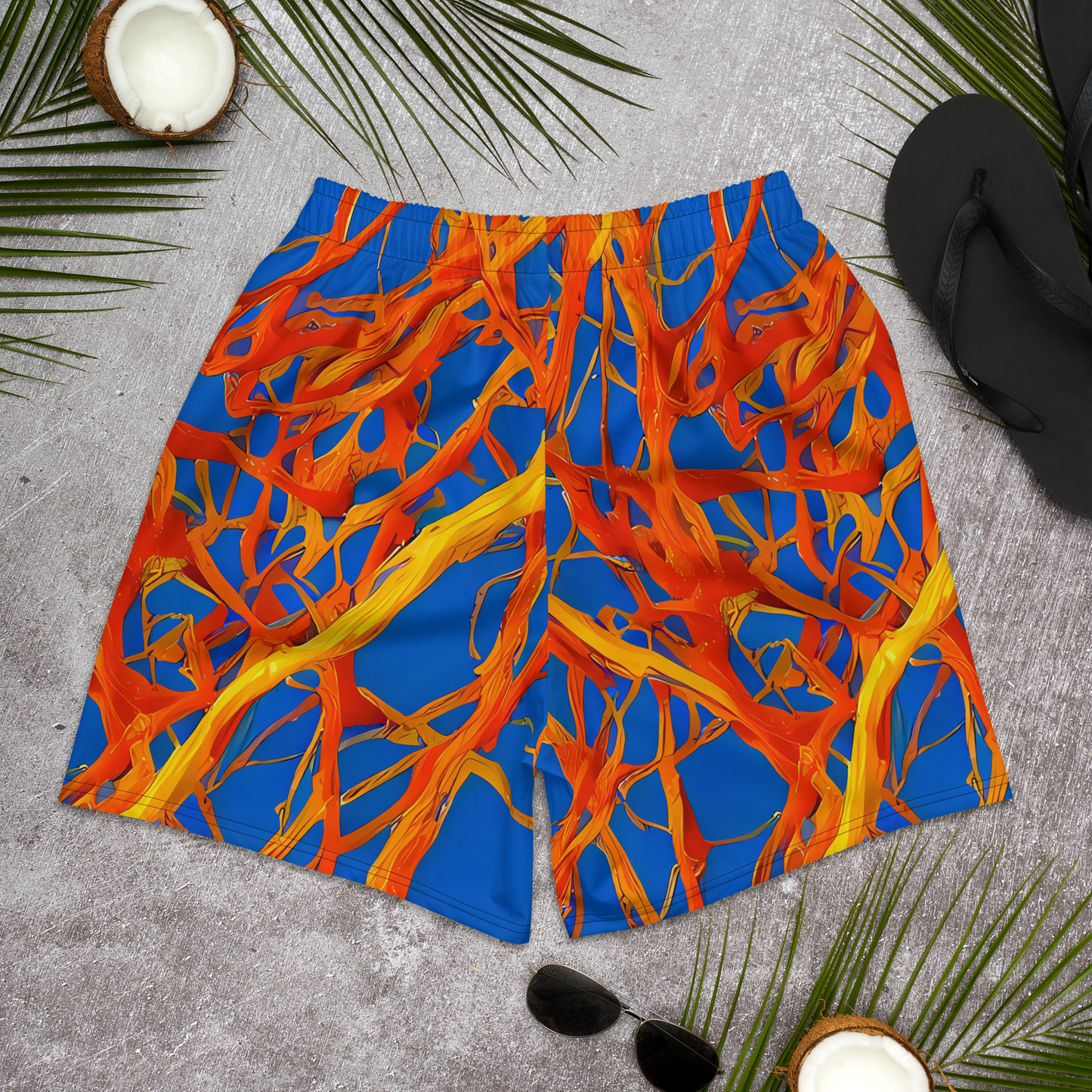 Men's Athletic Shorts - Vivid Plexus