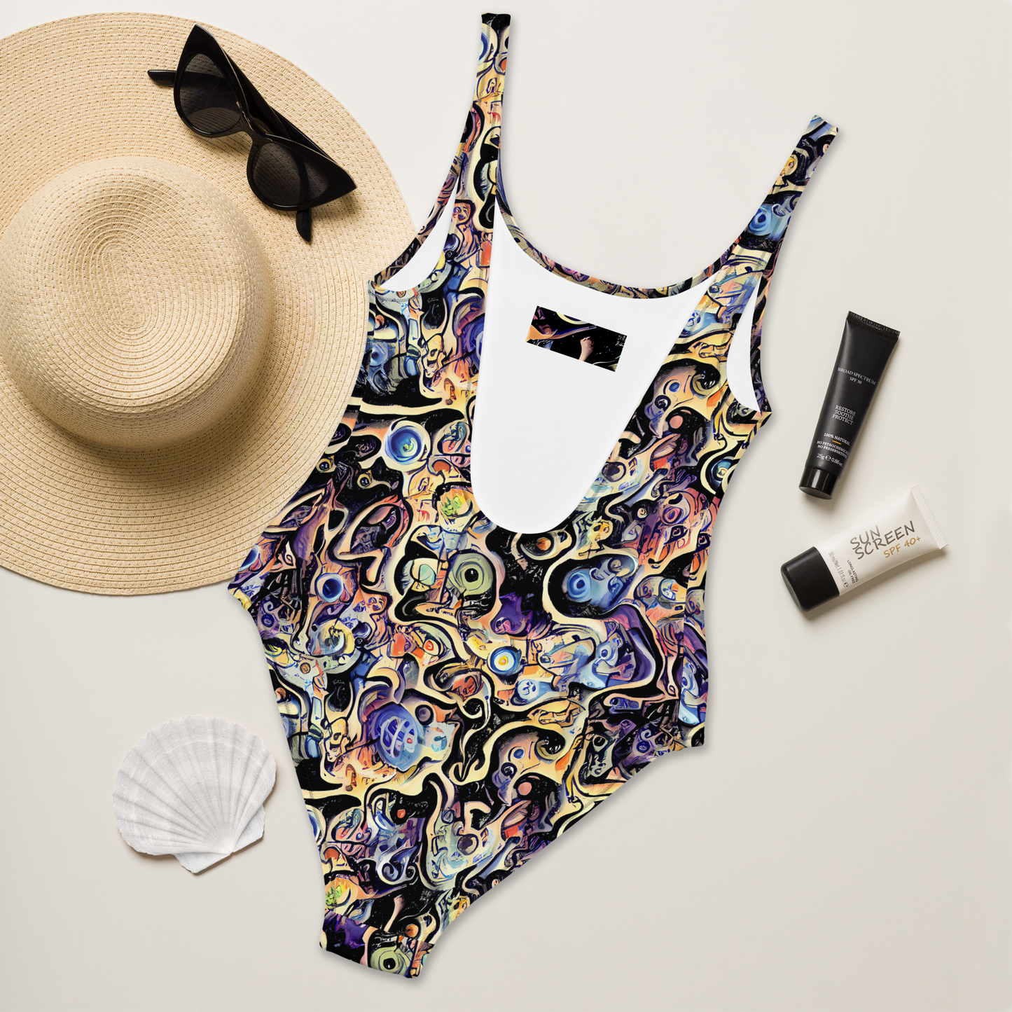 One-Piece Swimsuit - Grosz Galaxy