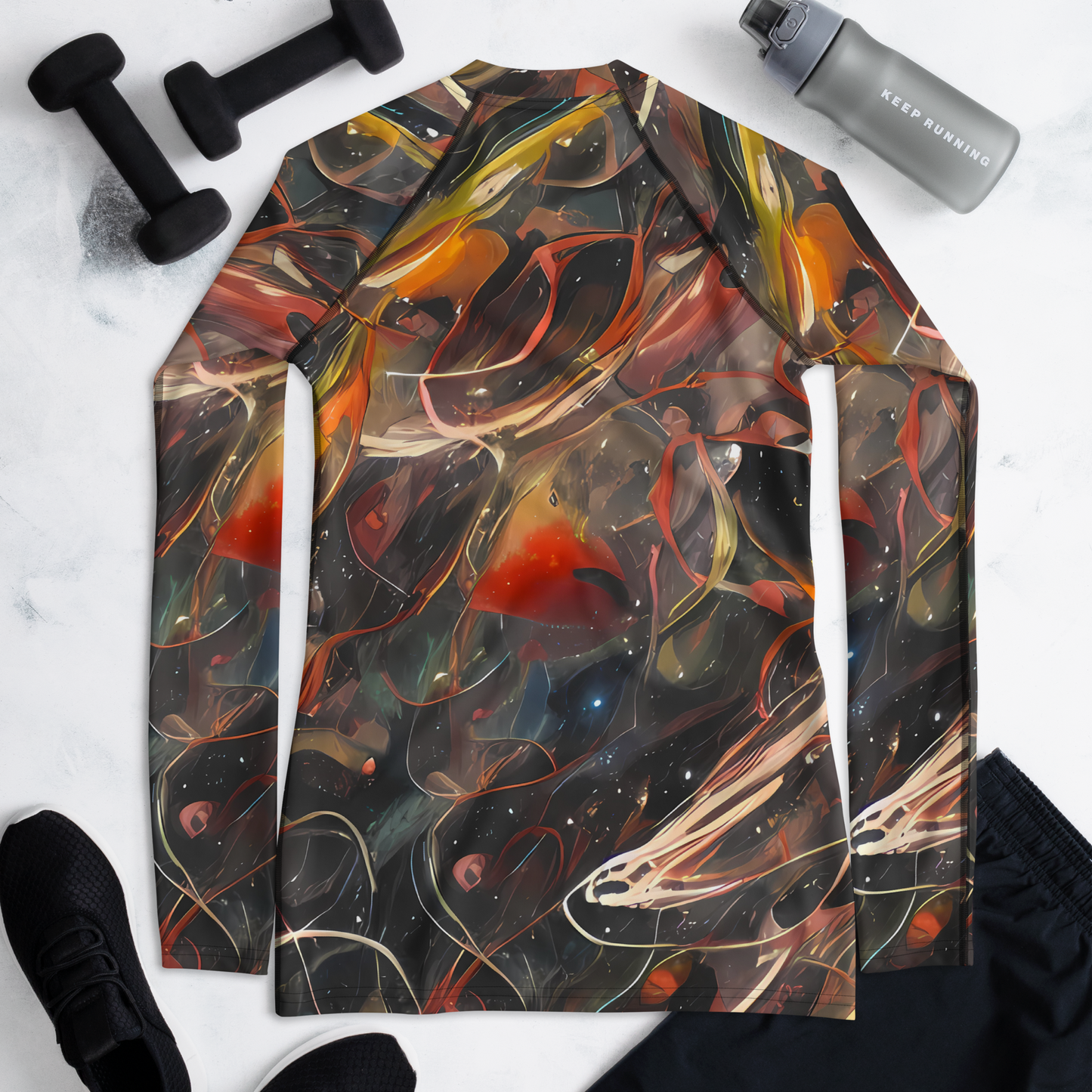 Women's Rash Guard - Temporal Vortex