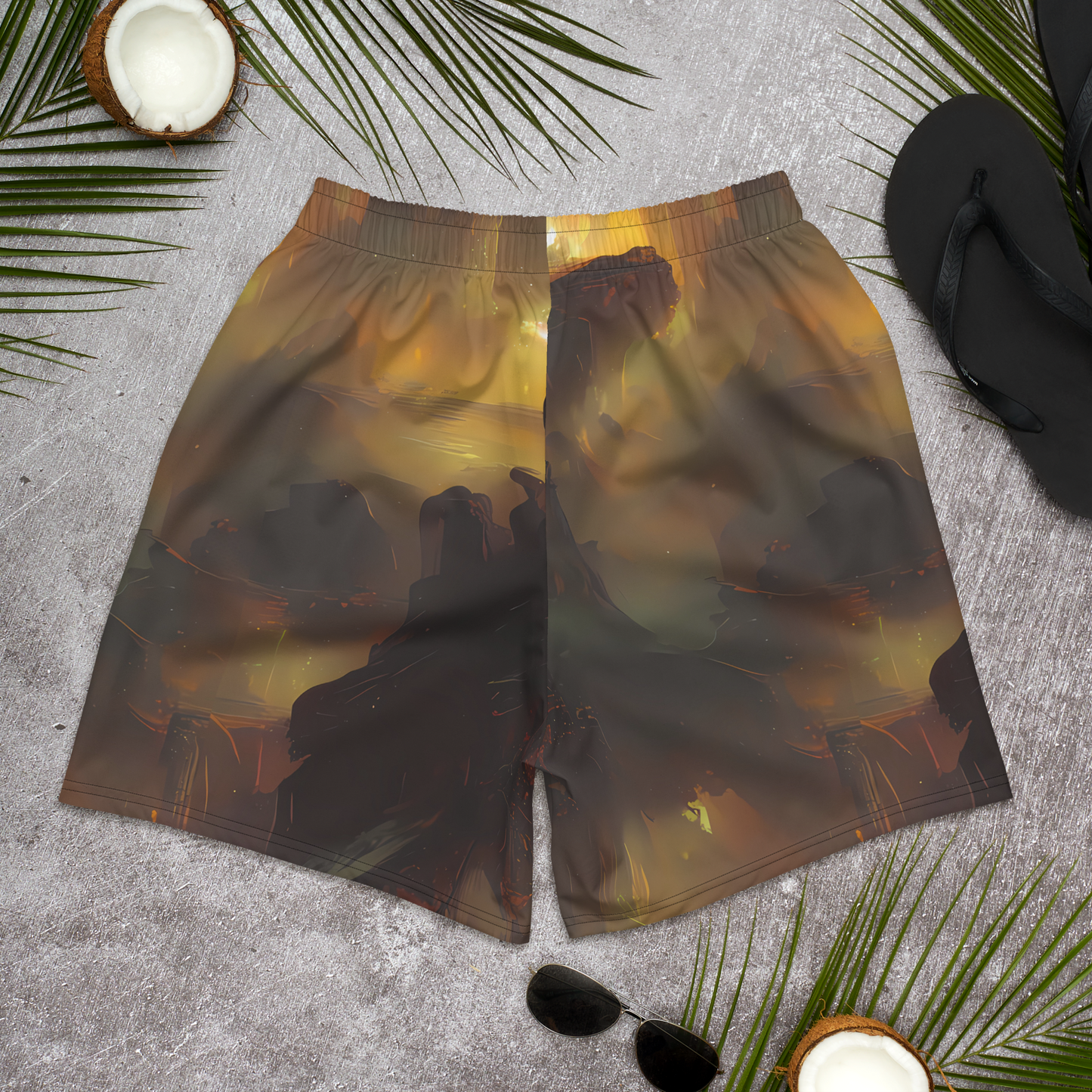 Men's Athletic Shorts - Solar Torrent