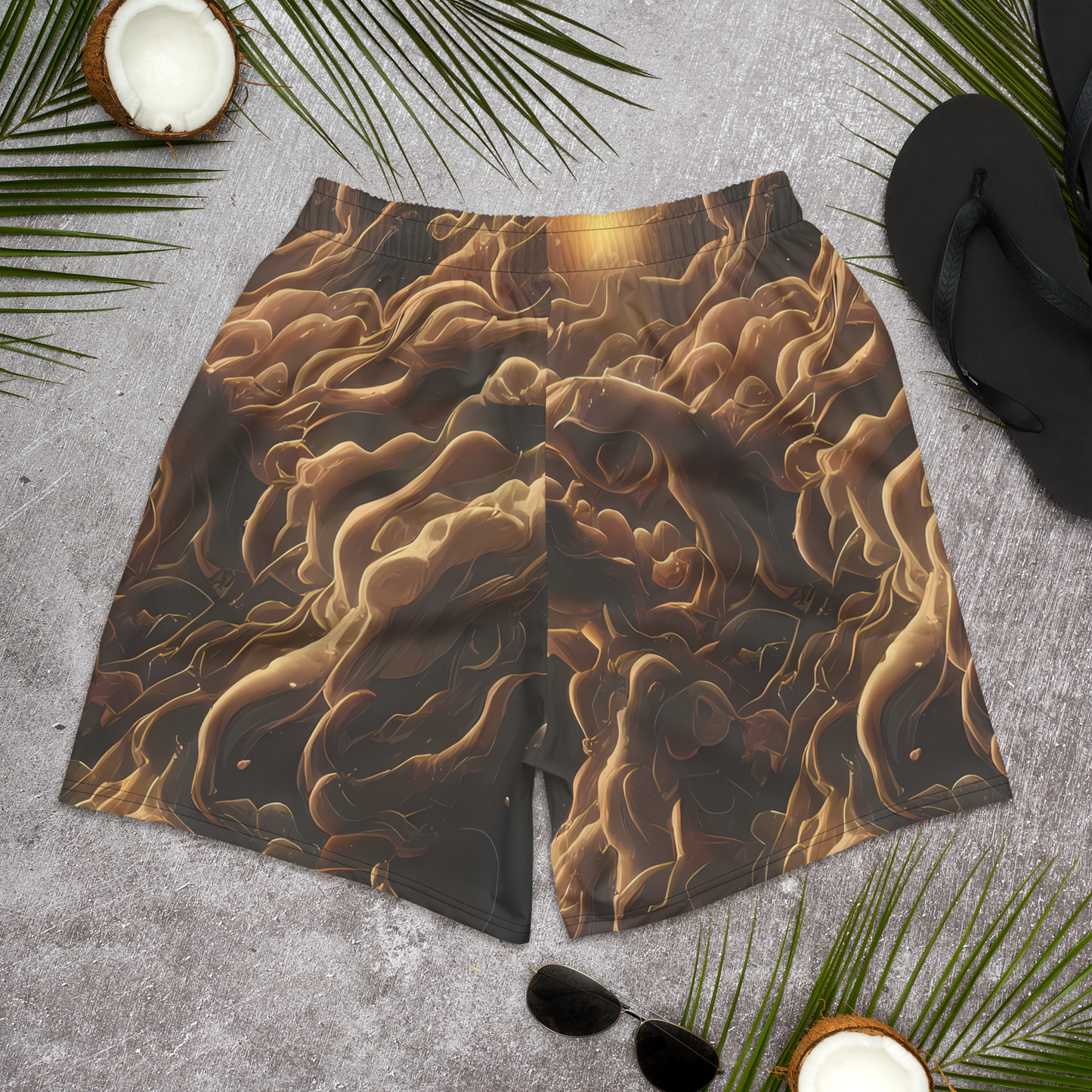 Men's Athletic Shorts - Ether Tangle