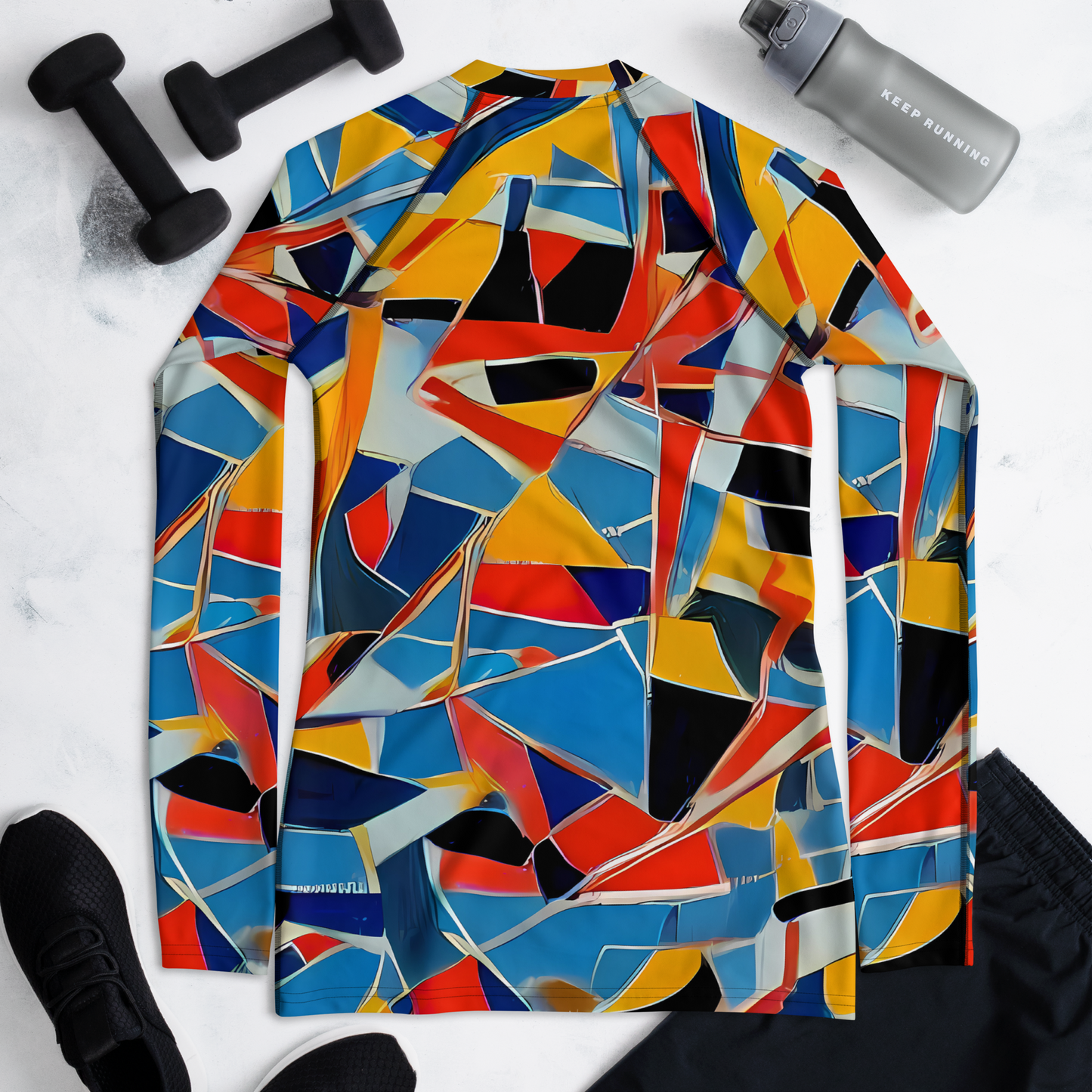 Women's Rash Guard - Abstract Mingle