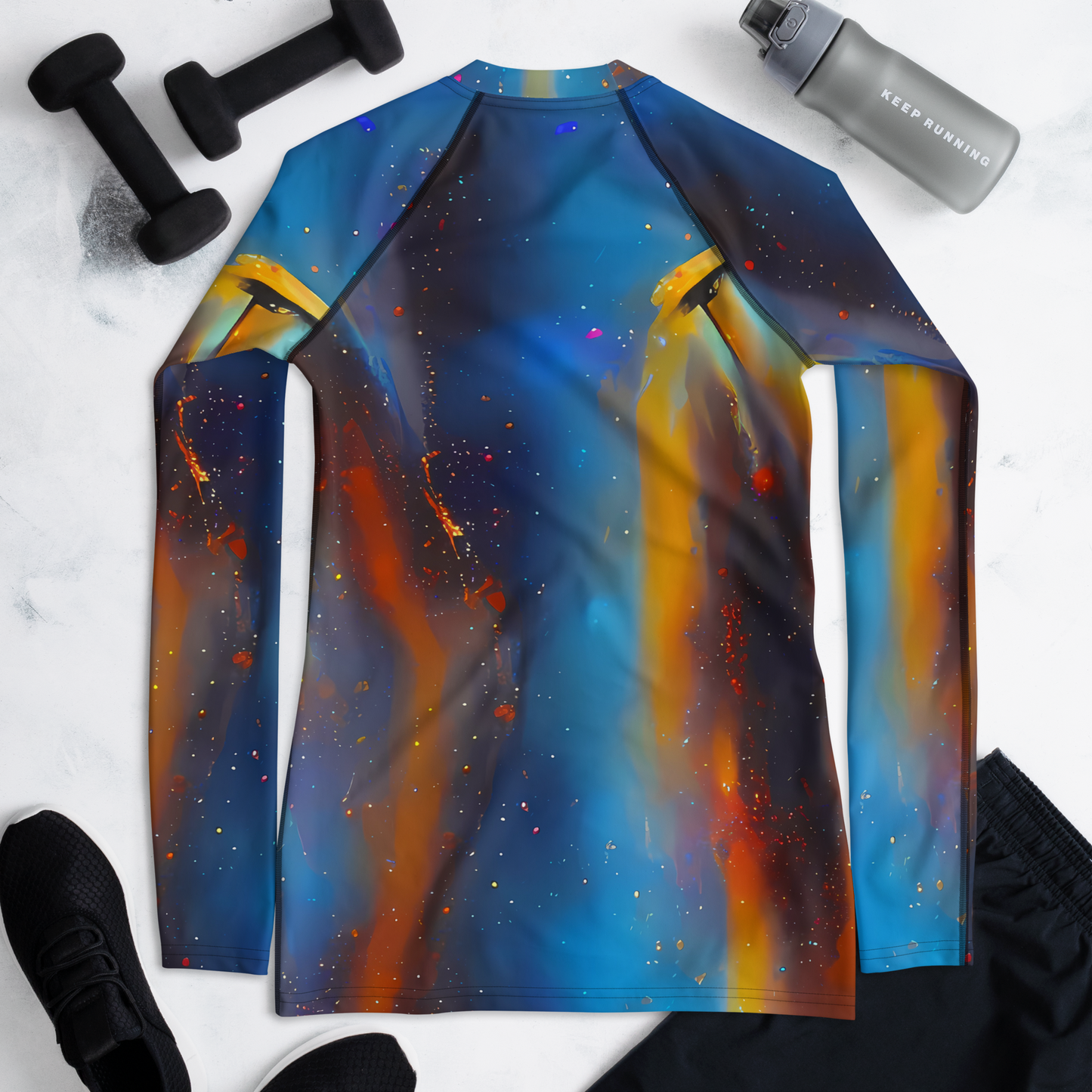 Women's Rash Guard - Pliique Spectrum