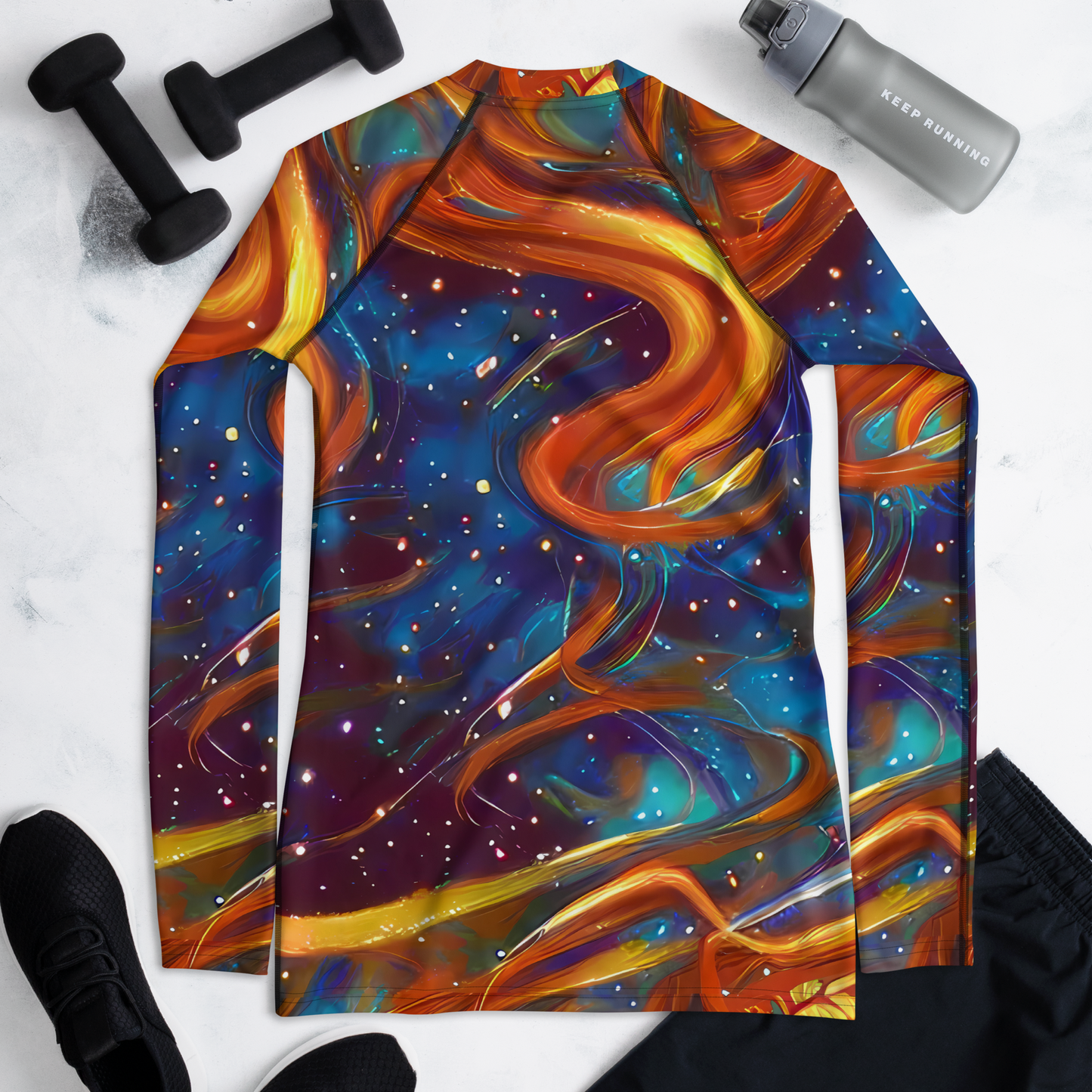 Women's Rash Guard - Perez Whirl