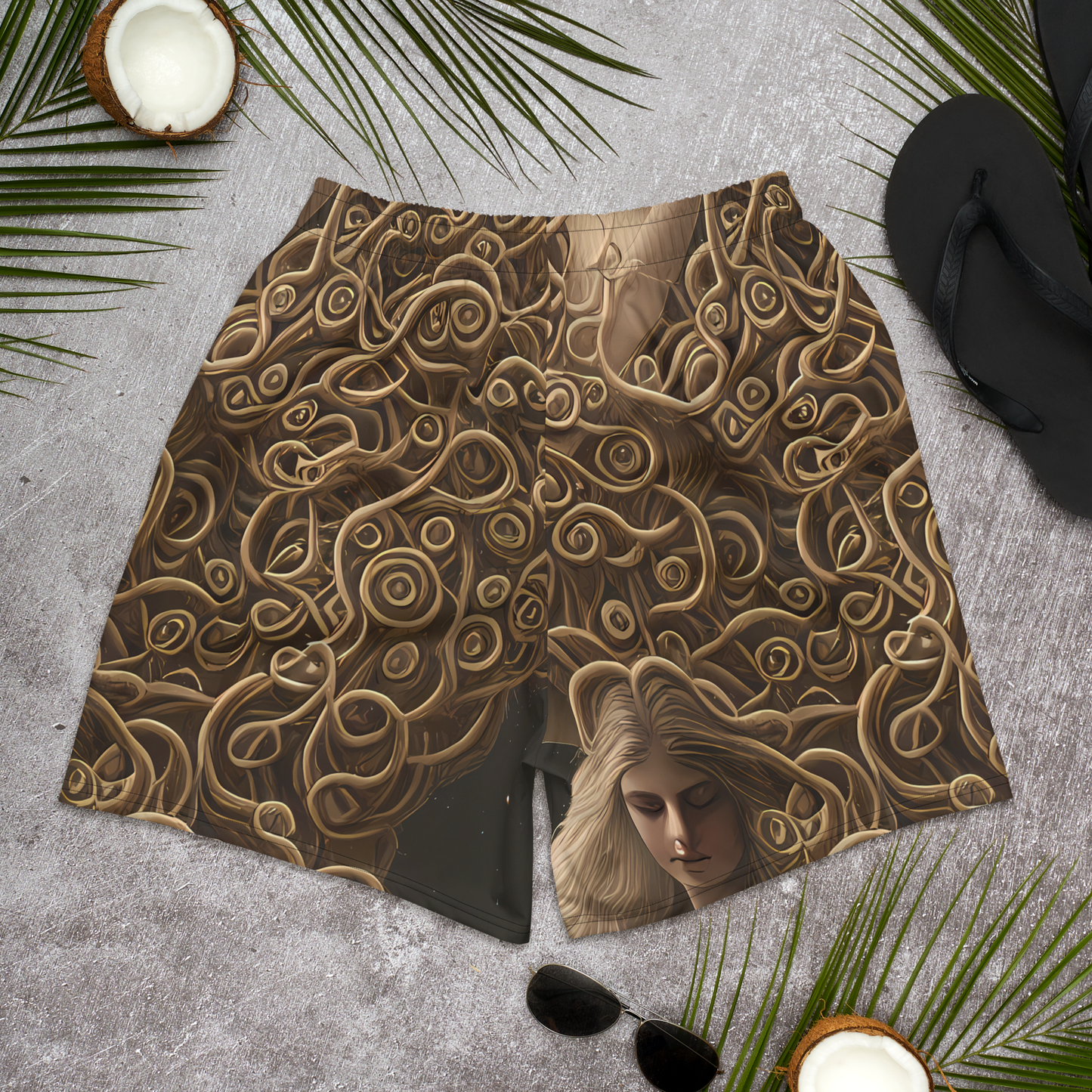 Men's Athletic Shorts - Ether Whorls