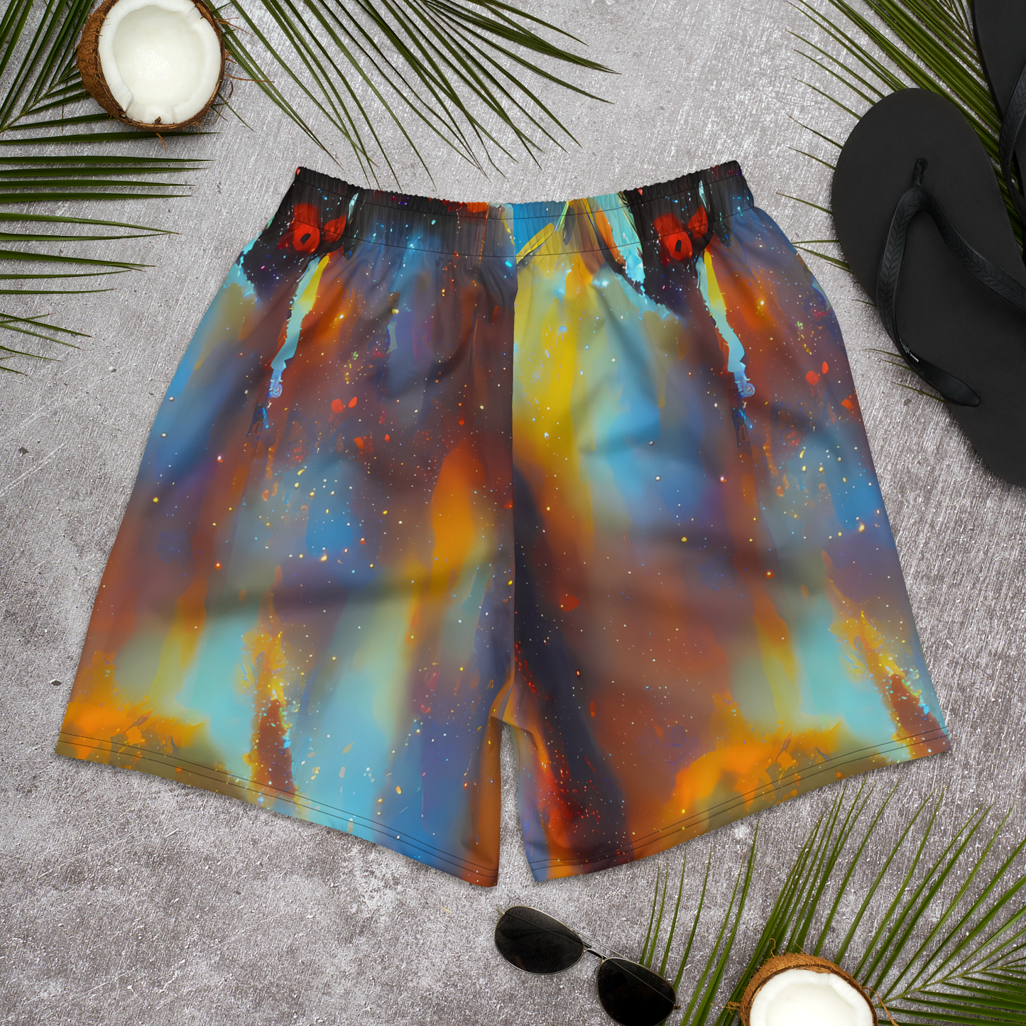 Men's Athletic Shorts - Pliique Spectrum