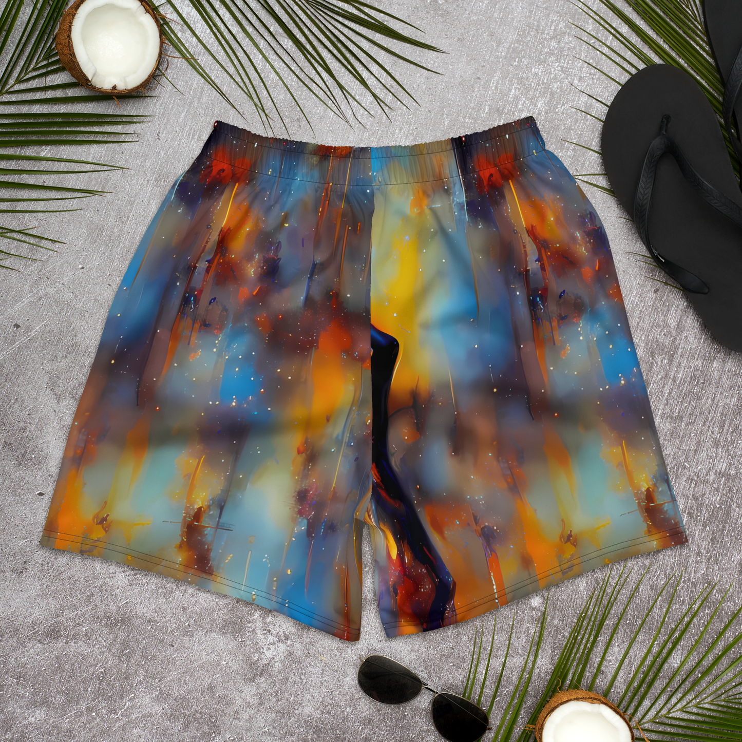 Men's Athletic Shorts - Cobalt Vogue