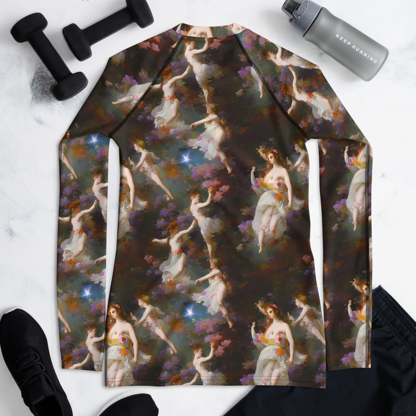 Women's Rash Guard - Winterhalter Whimsy