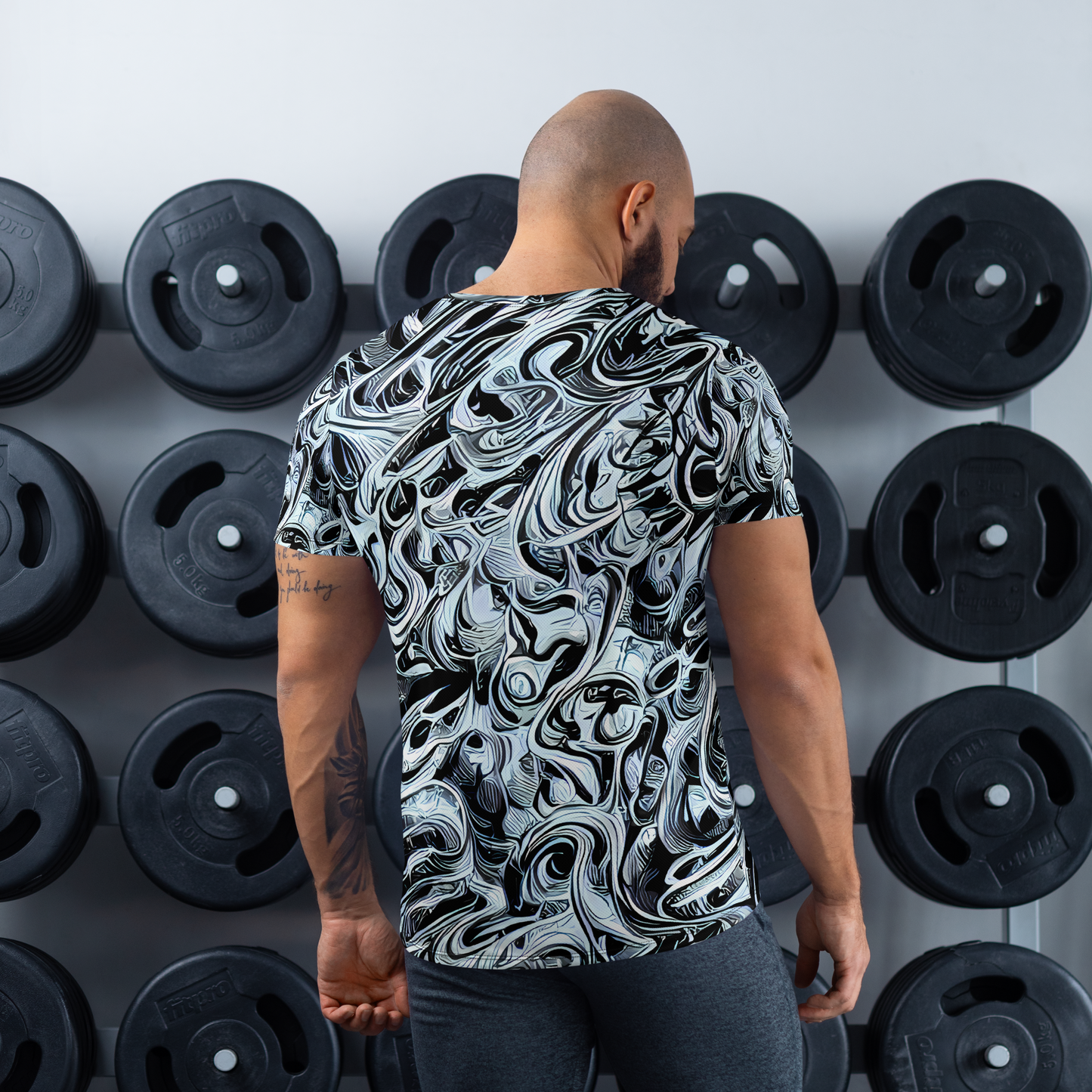 Men's Athletic T-Shirt - Horkey's Nebula