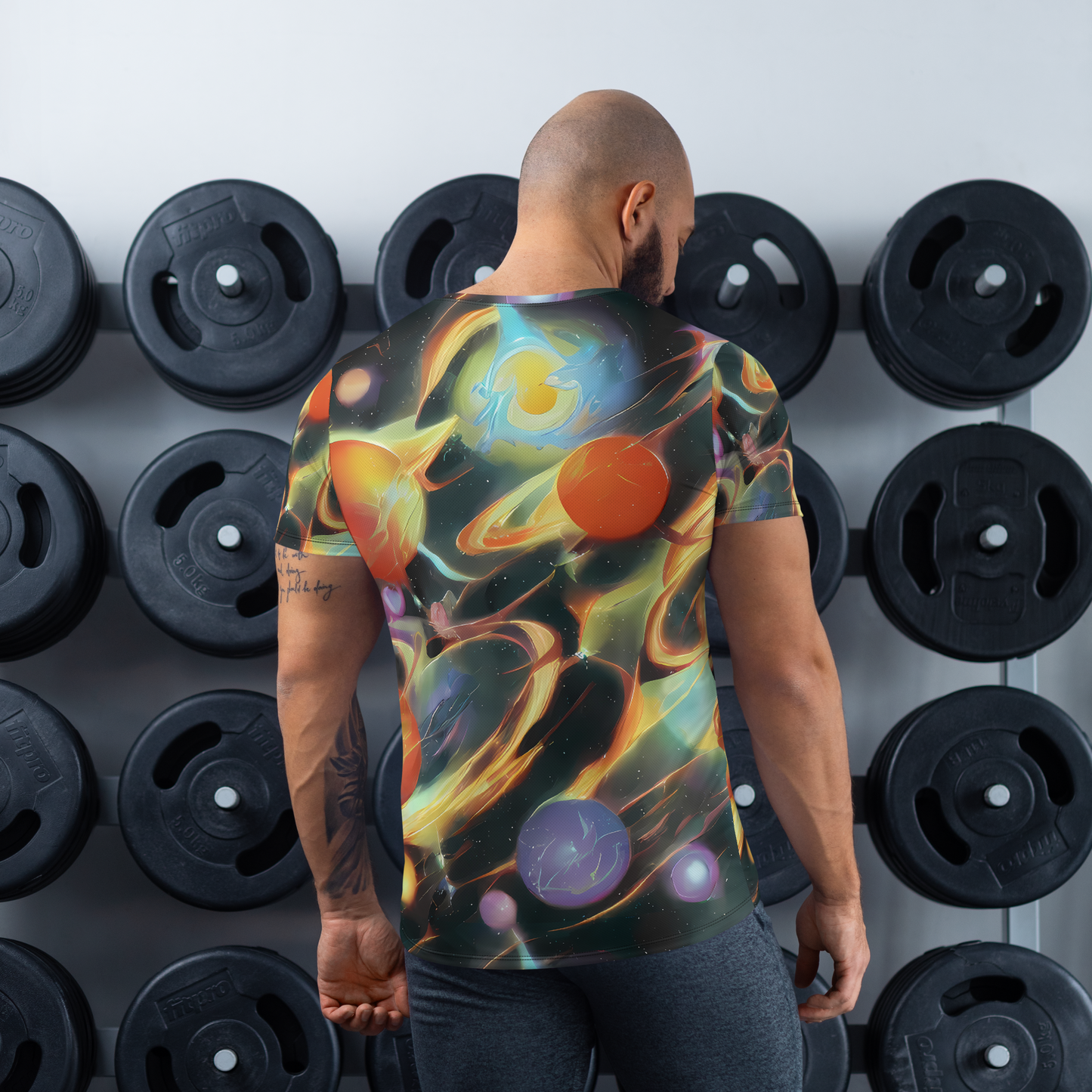 Men's Athletic T-Shirt - Fabritius Fantasy