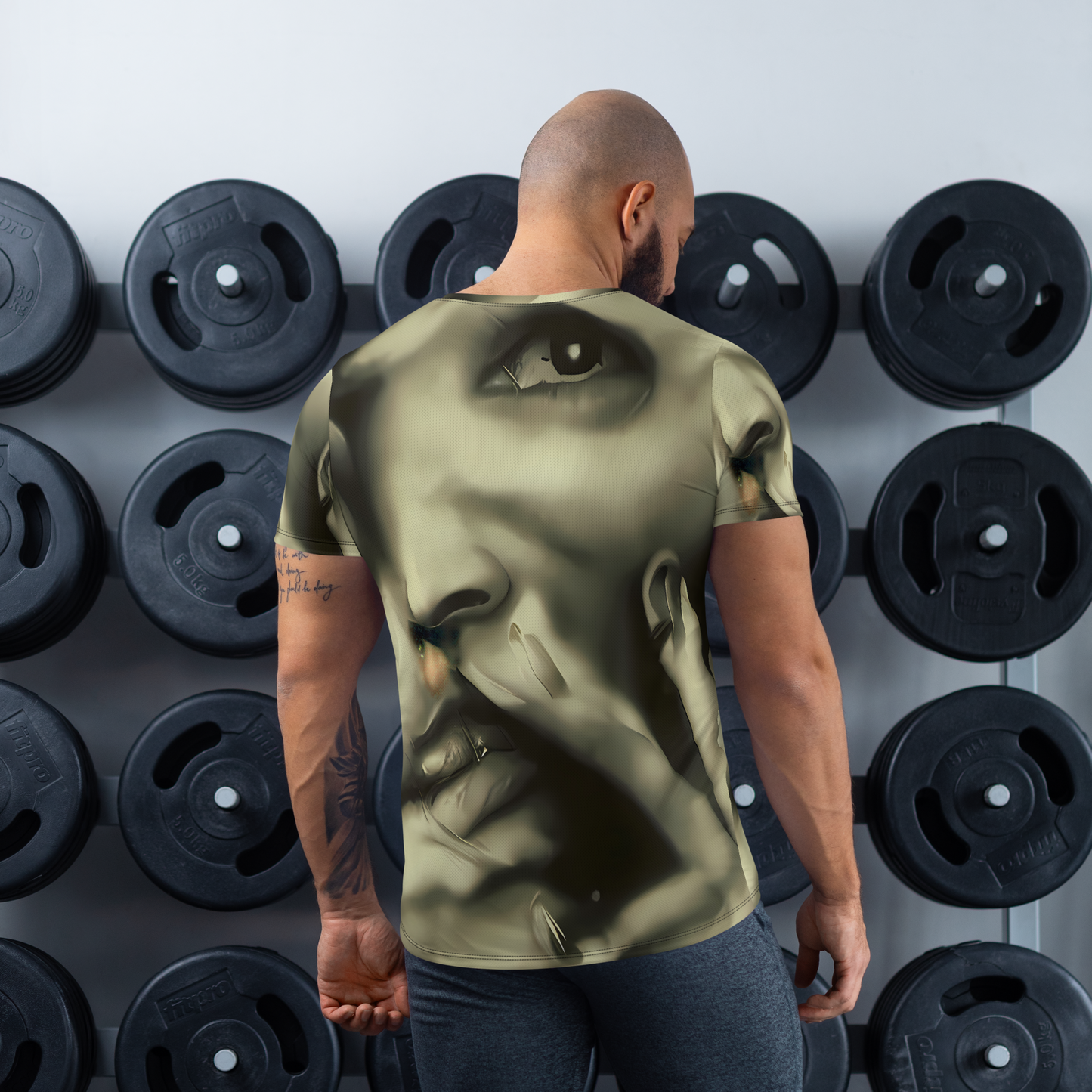 Men's Athletic T-Shirt - Newtonian Whisper