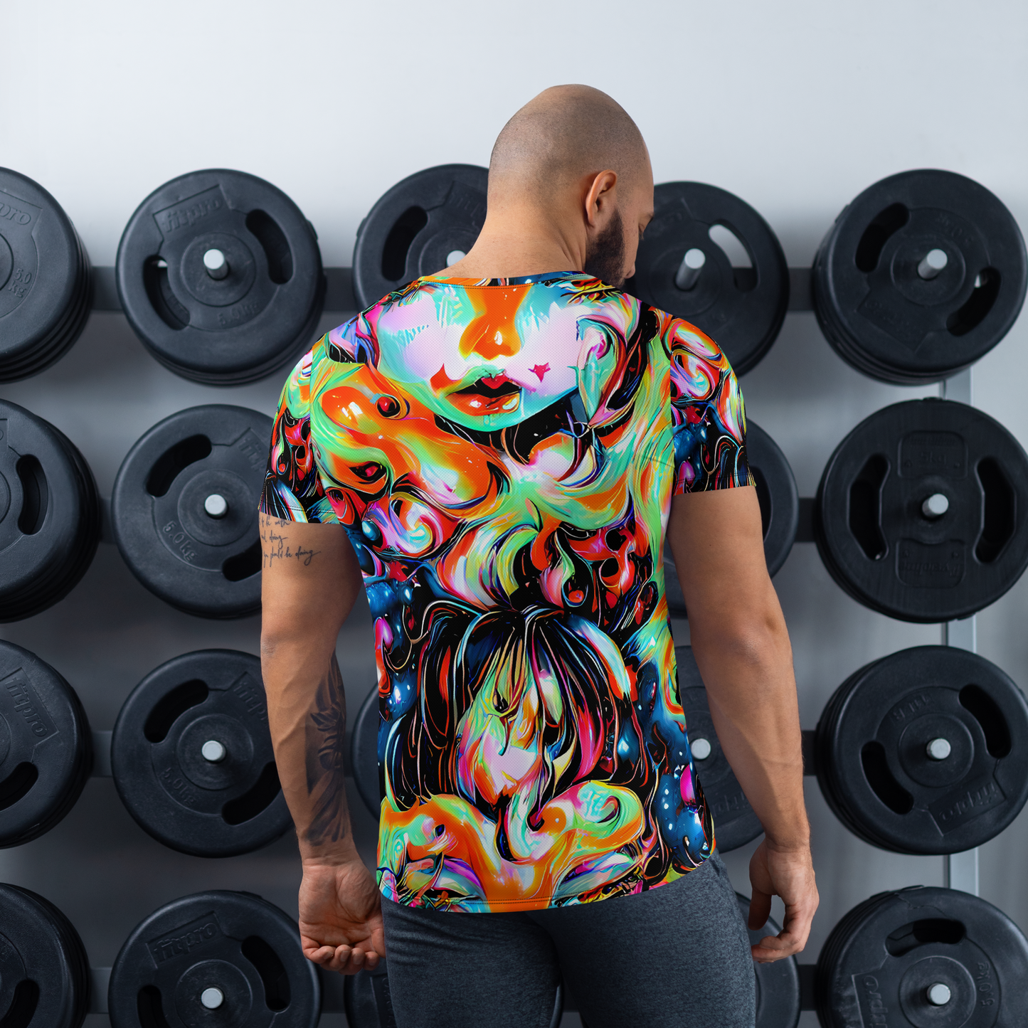 Men's Athletic T-Shirt - Viveros Vortex