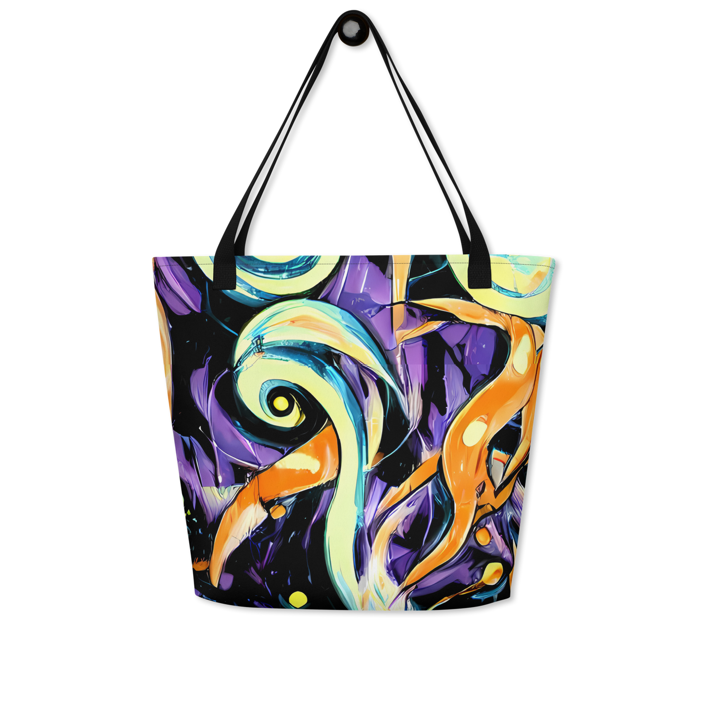 Large Tote Bag w/ Pocket - Dorothy's Whirl